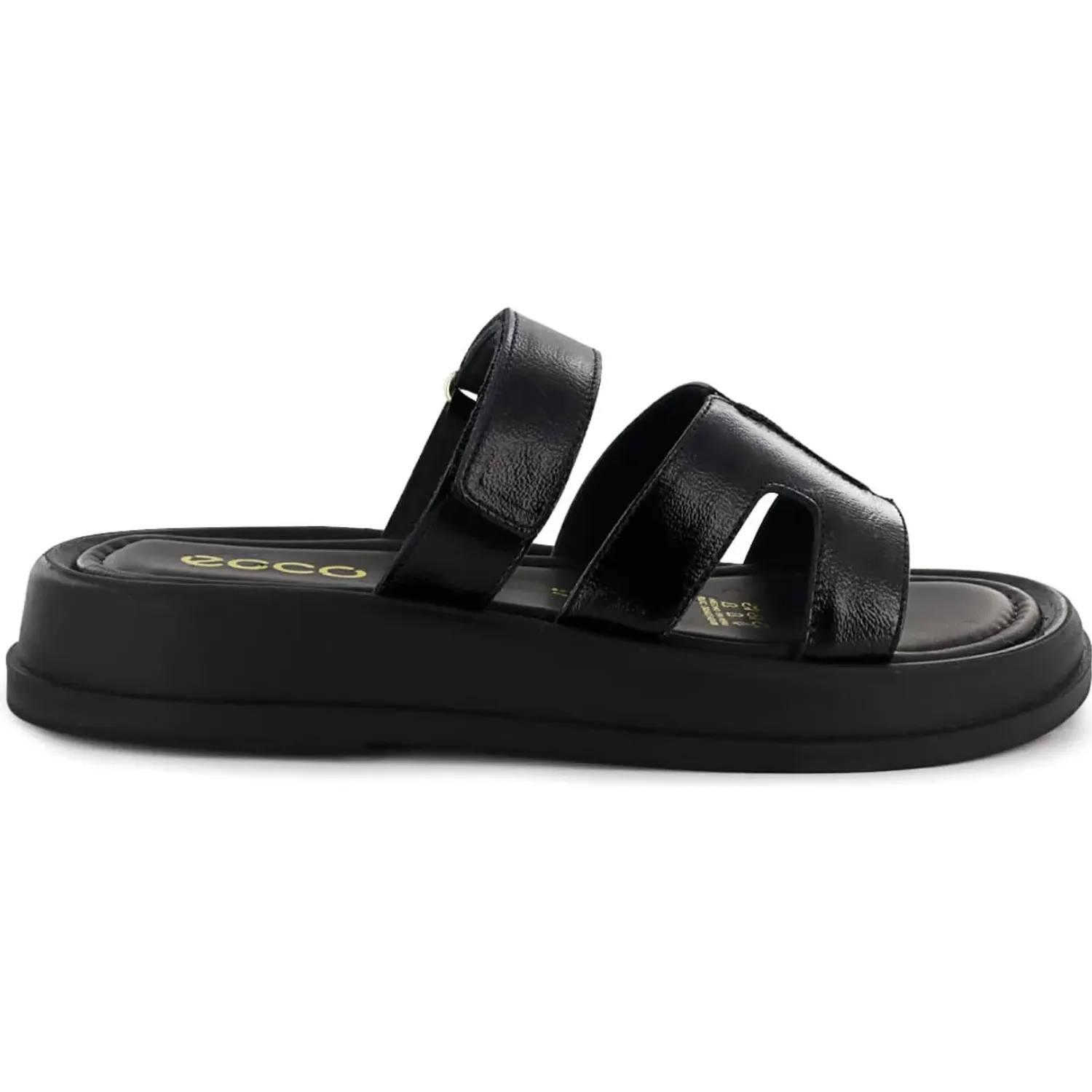 Sandalias Ecco Mujer Beth02 color negro | Platanitos