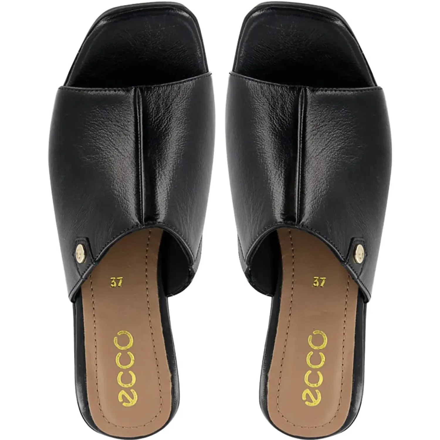 Sandalias Ecco Mujer Dome02 color negro | Platanitos