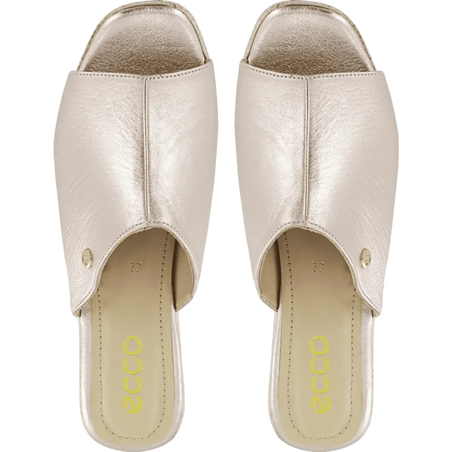 Sandalias Ecco Mujer Mircela02 color oro rosa | Platanitos