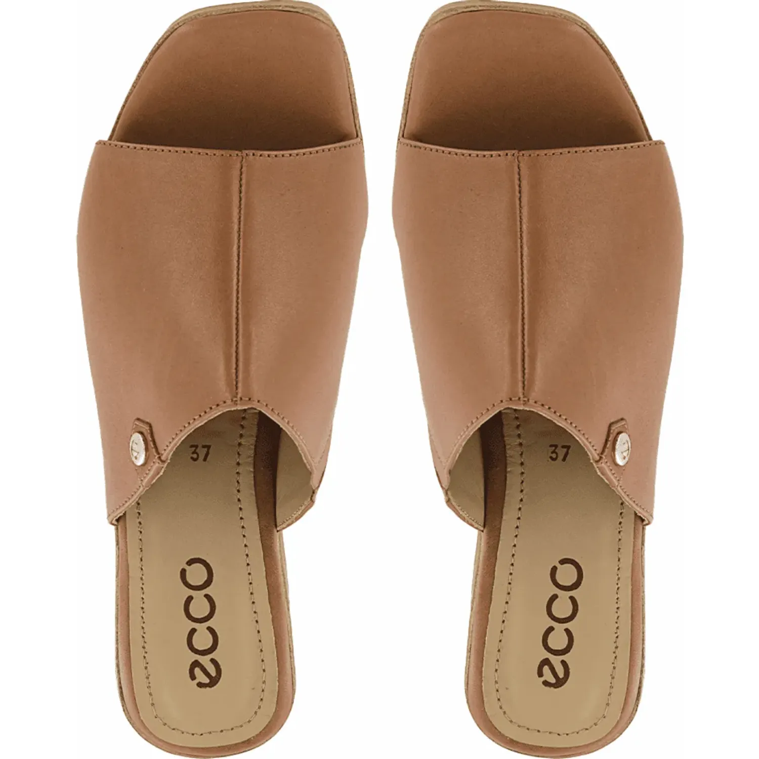 Sandalias Ecco Mujer Dome02 color toffee | Platanitos