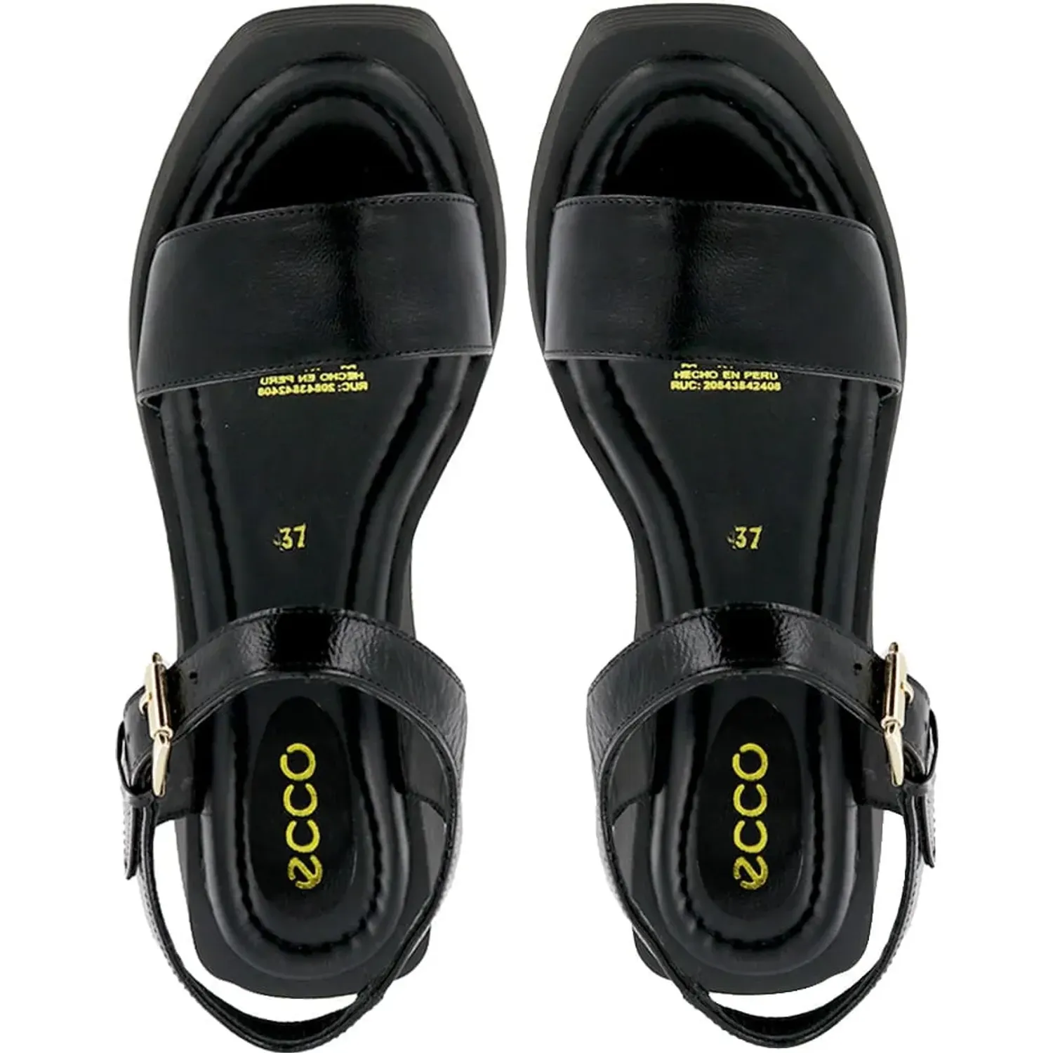 Sandalias Ecco Mujer Taxli01 color negro | Platanitos
