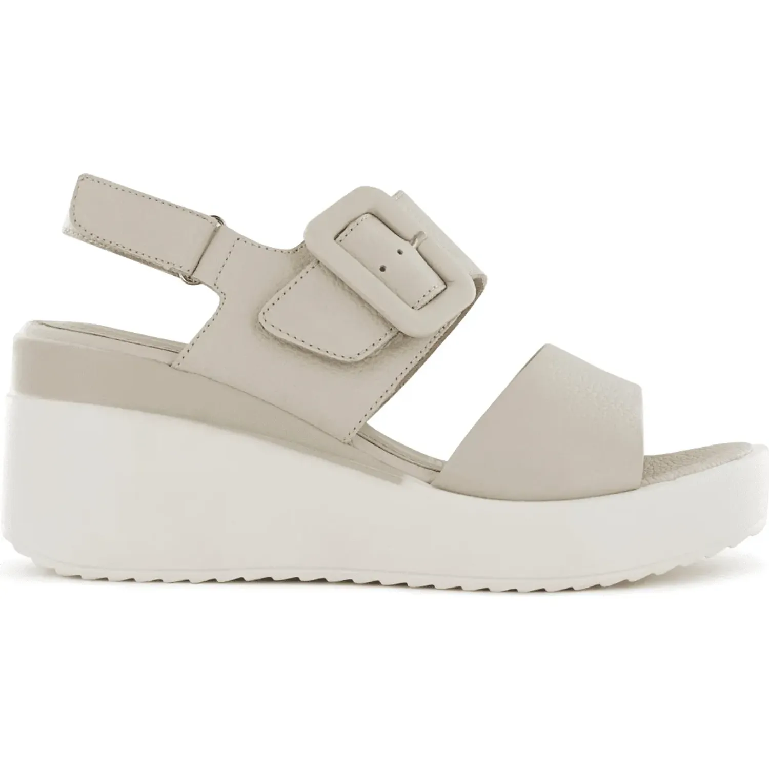 Sandalias Ecco Mujer Jaspe10 color ostra | Platanitos