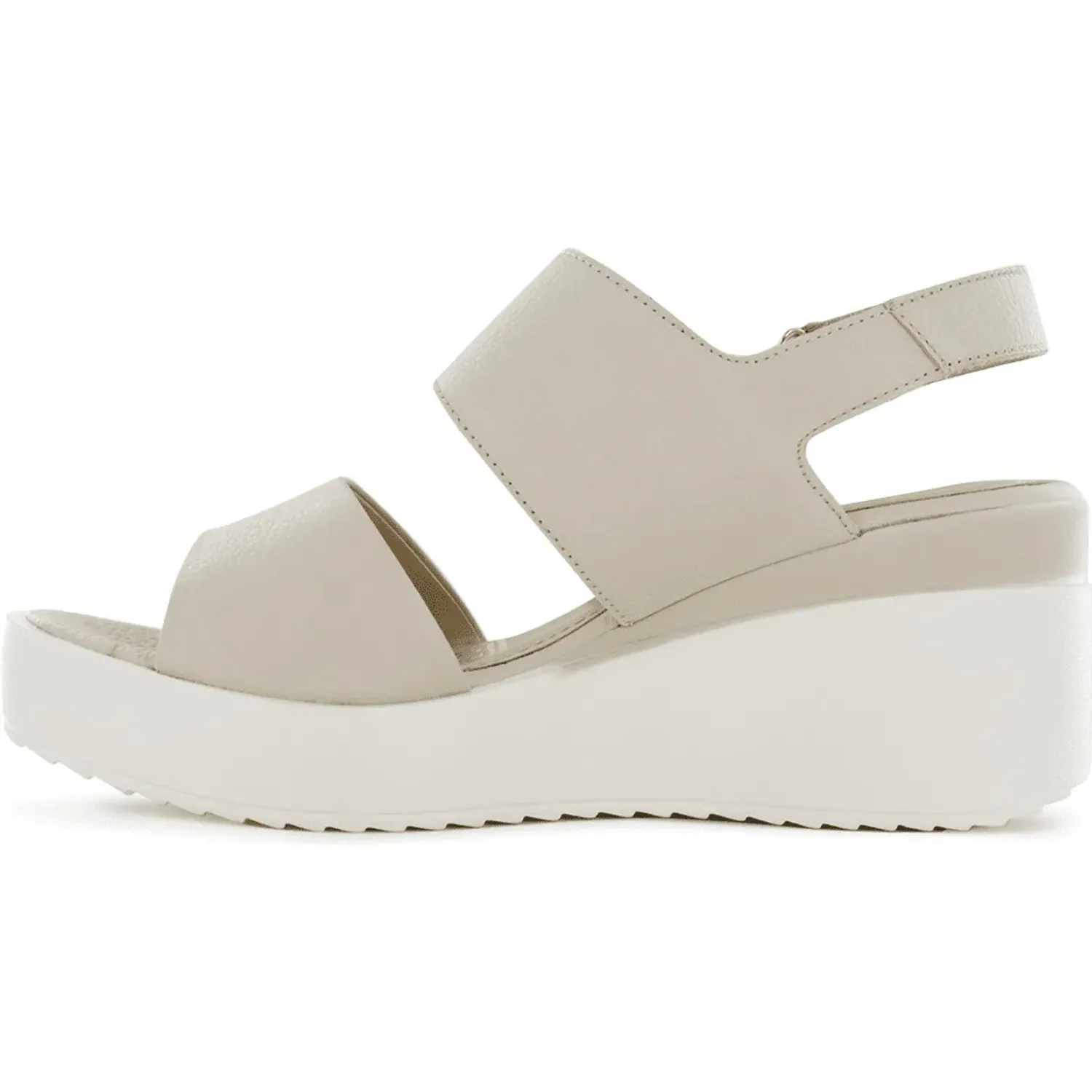 Sandalias Ecco Mujer Jaspe10 color ostra | Platanitos
