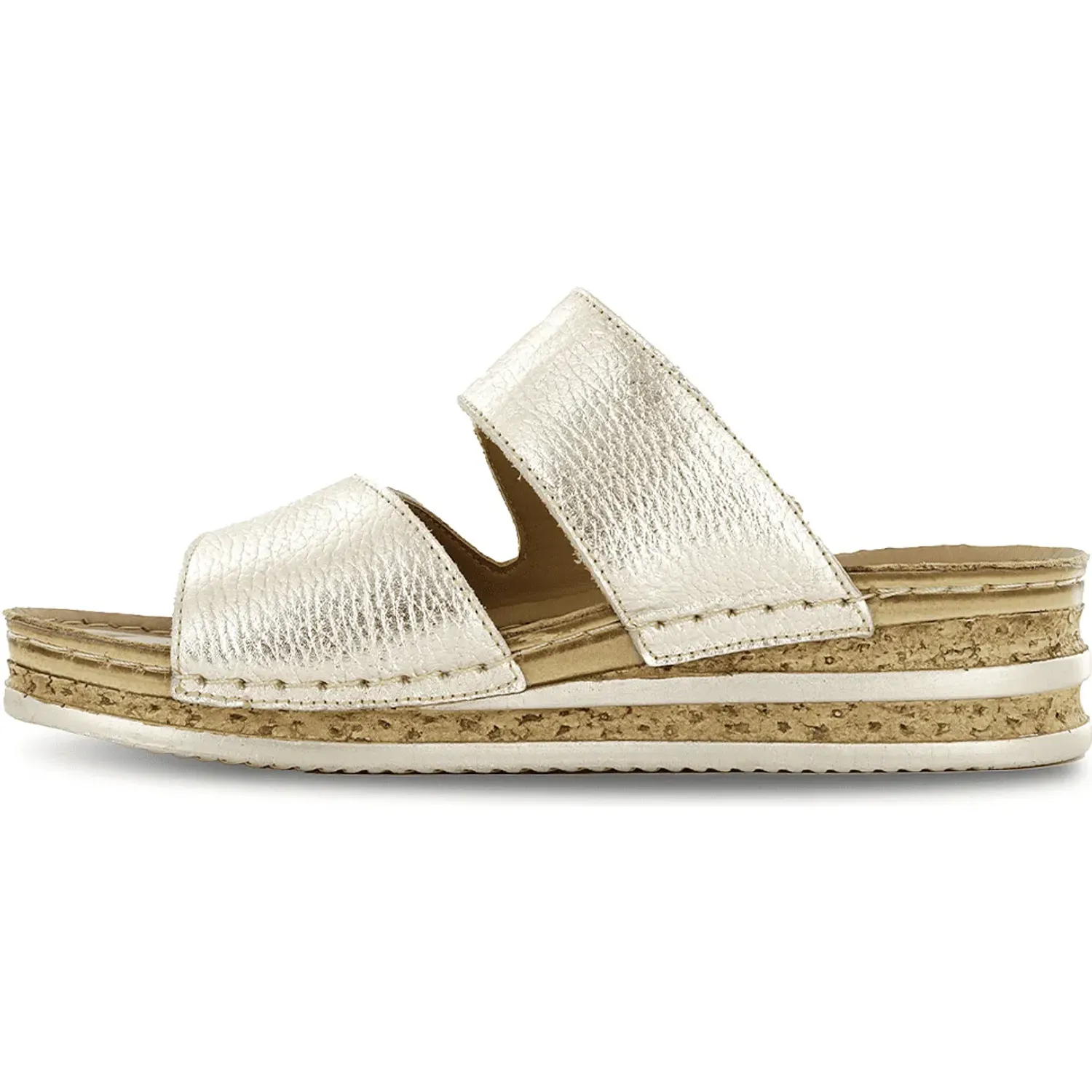Sandalias Ecco Mujer Hilda01 color oro | Platanitos
