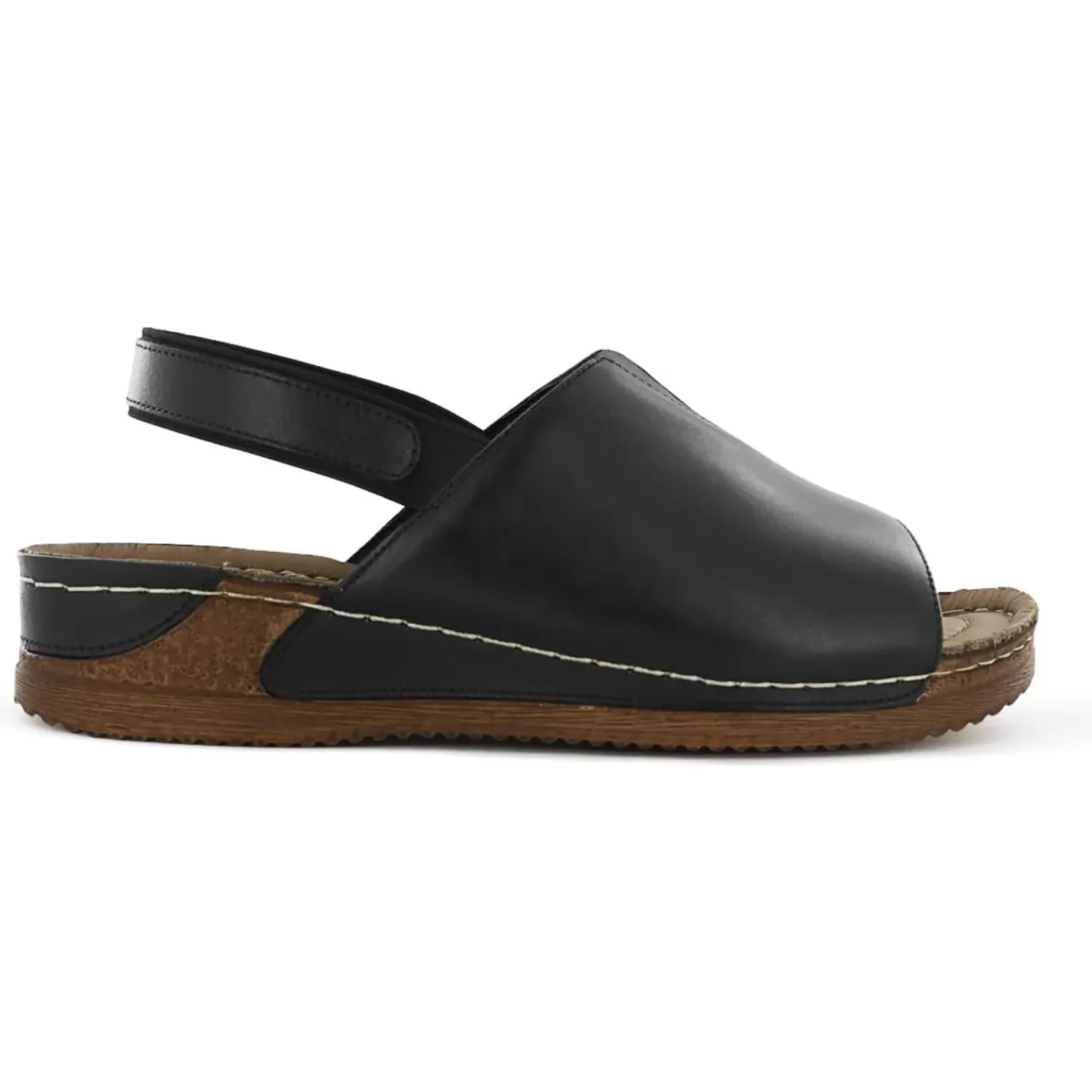 Sandalias Ecco Mujer Patty34 color negro | Platanitos