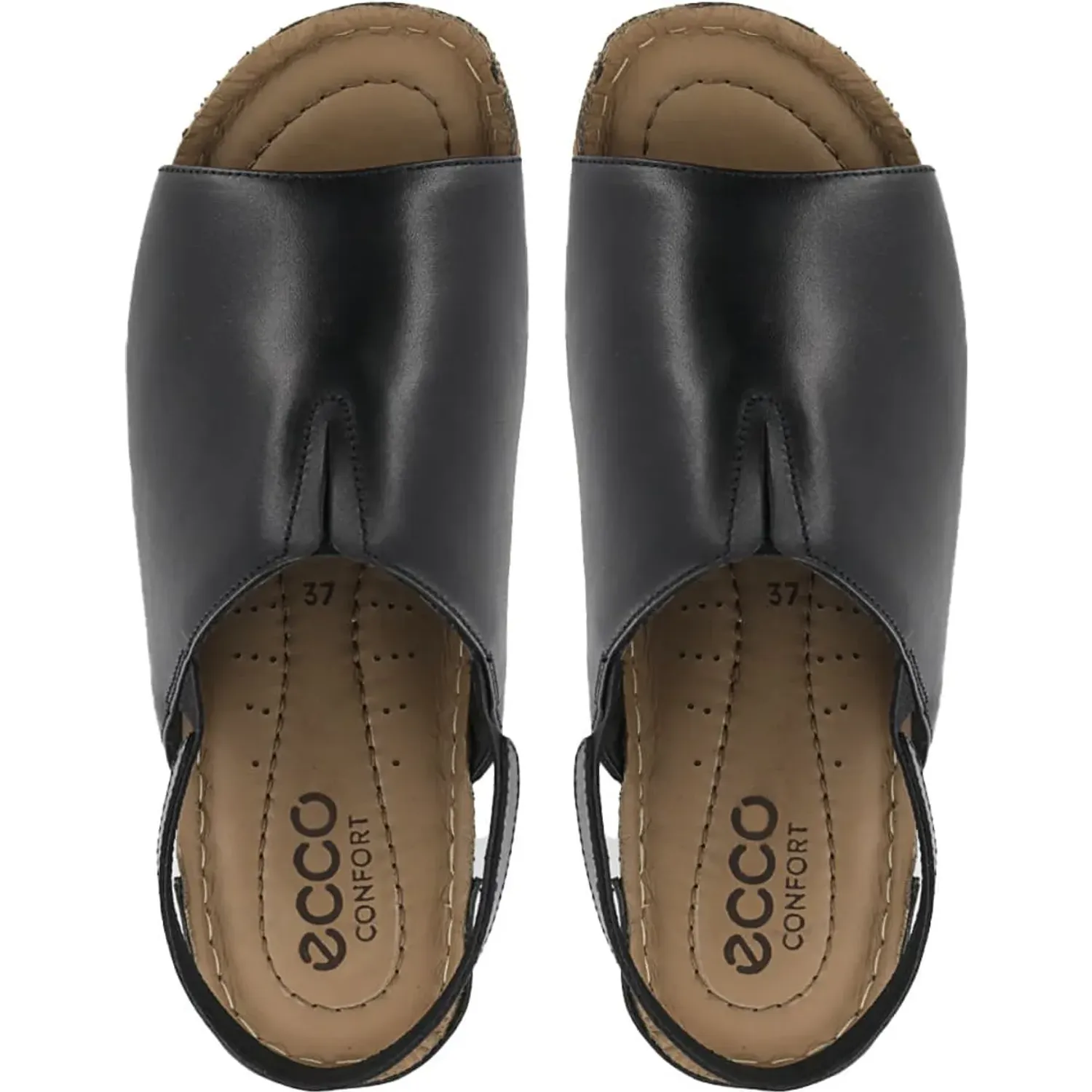 Sandalias Ecco Mujer Patty34 color negro | Platanitos