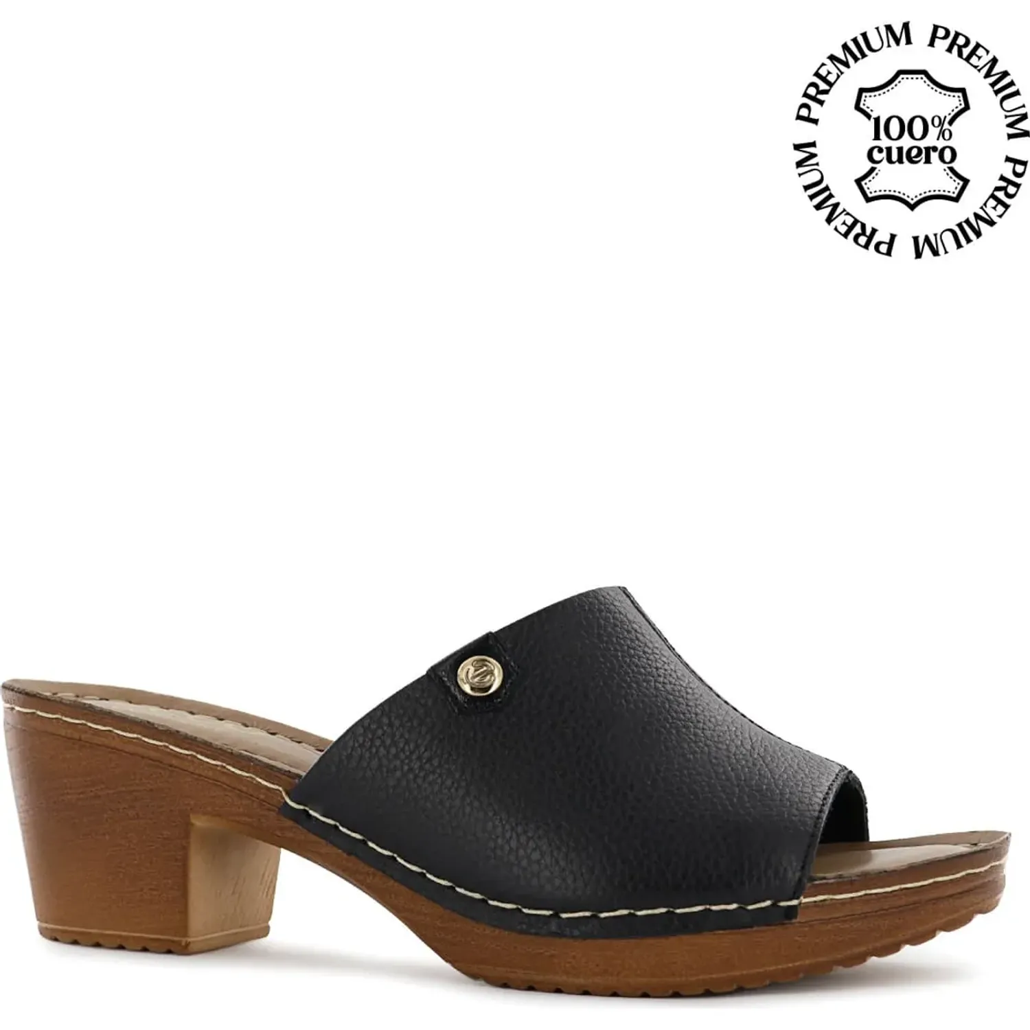 Sandalias Ecco Mujer Mika17 color negro | Platanitos