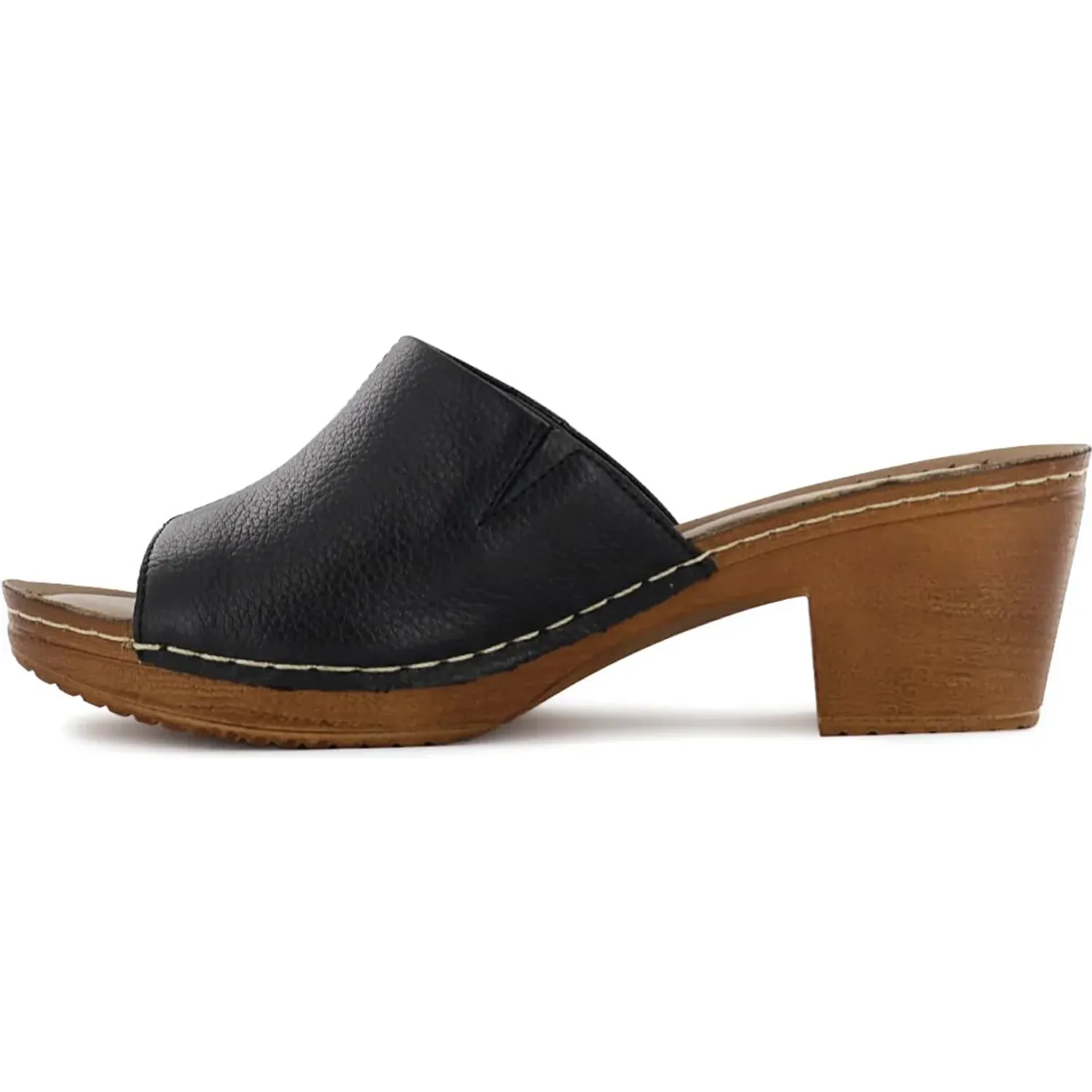 Sandalias Ecco Mujer Mika17 color negro | Platanitos