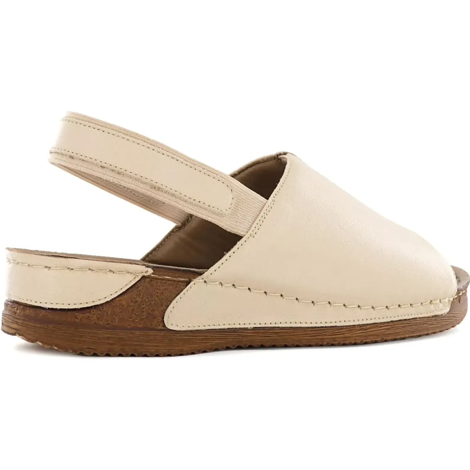 Sandalias Ecco Mujer Patty34 color moca latte | Platanitos