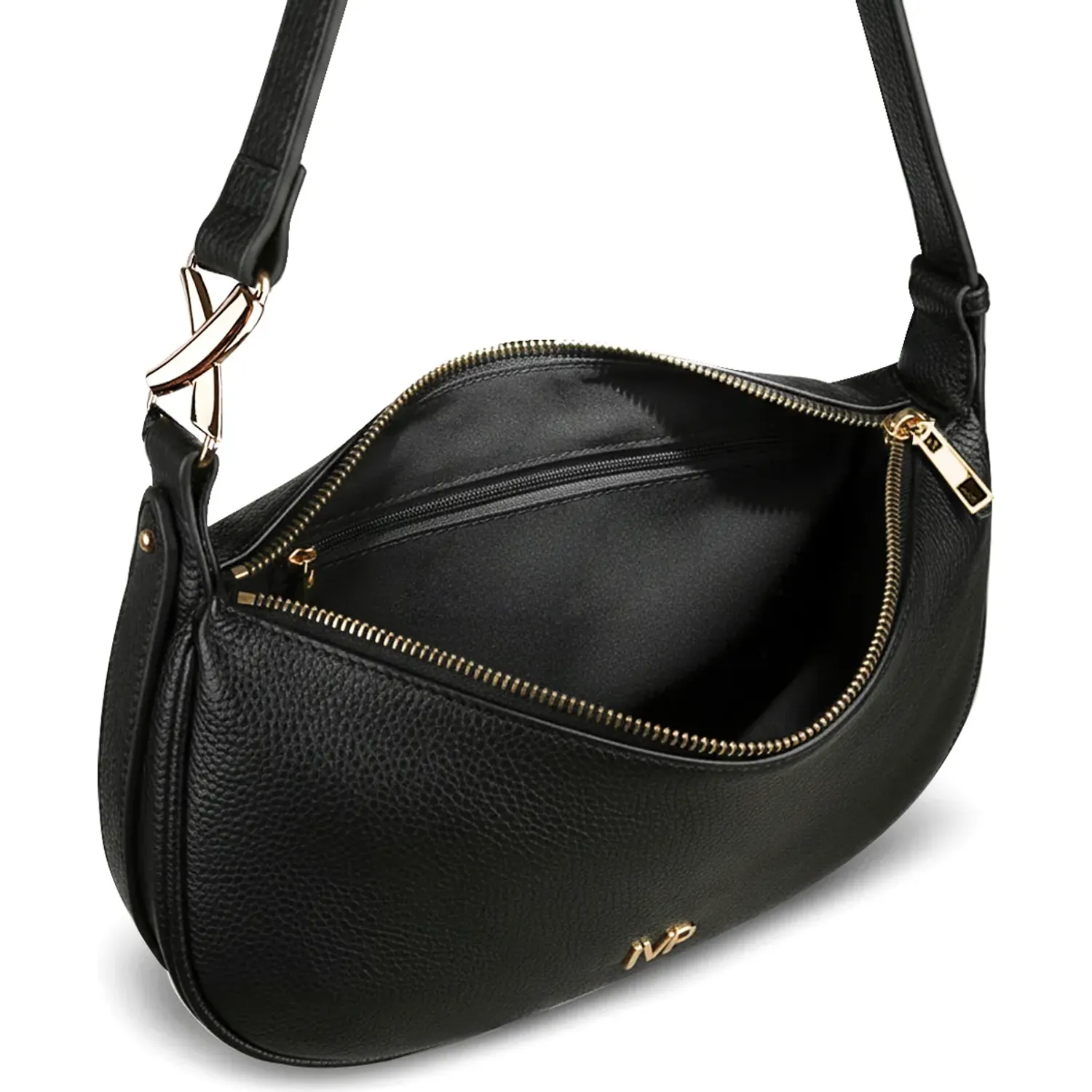 Cartera Impuls Urbano Mujer Amarita64 color negro | Platanitos