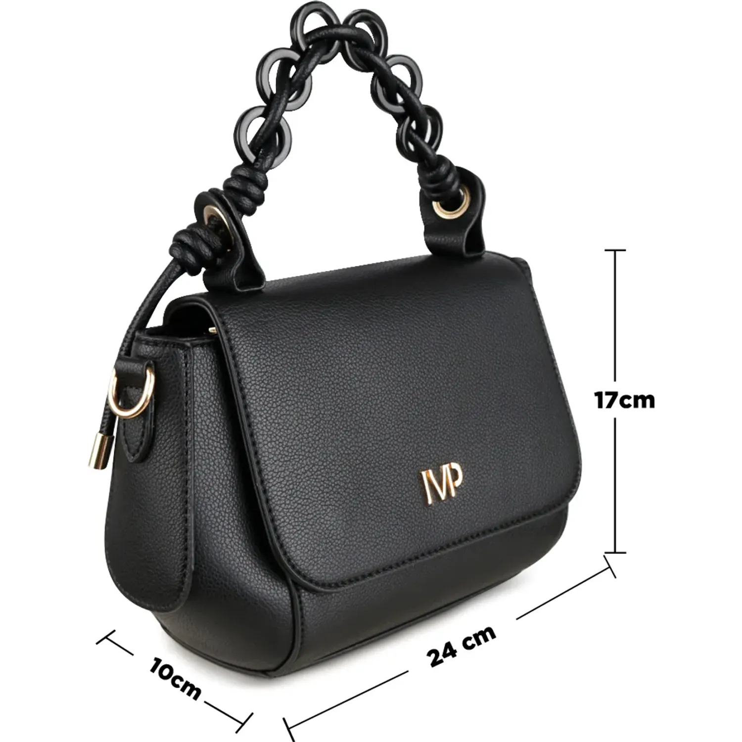 Impuls Cartera Impuls Urbano Mujer Amarita66 color negro | Platanitos