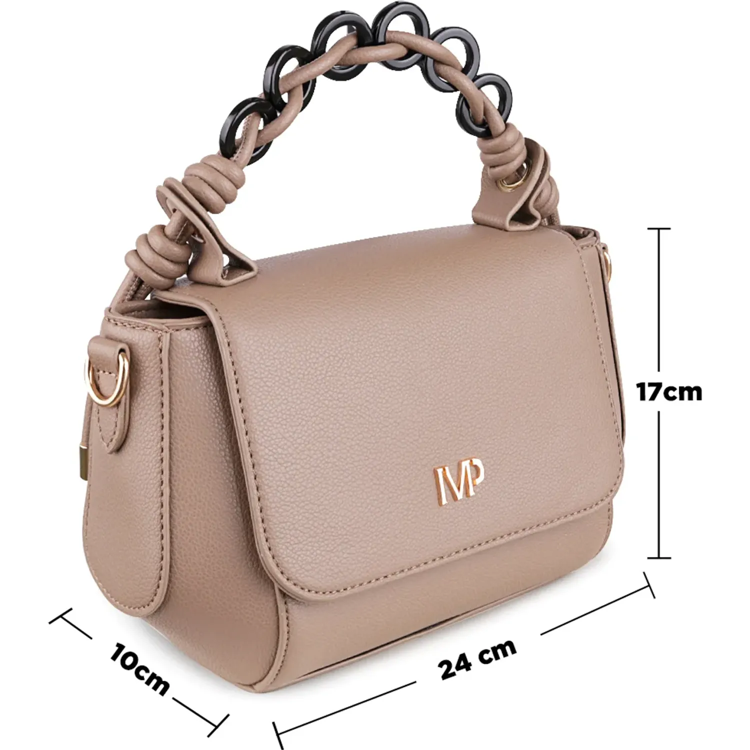 Impuls Cartera Impuls Urbano Mujer Amarita66 color moka | Platanitos