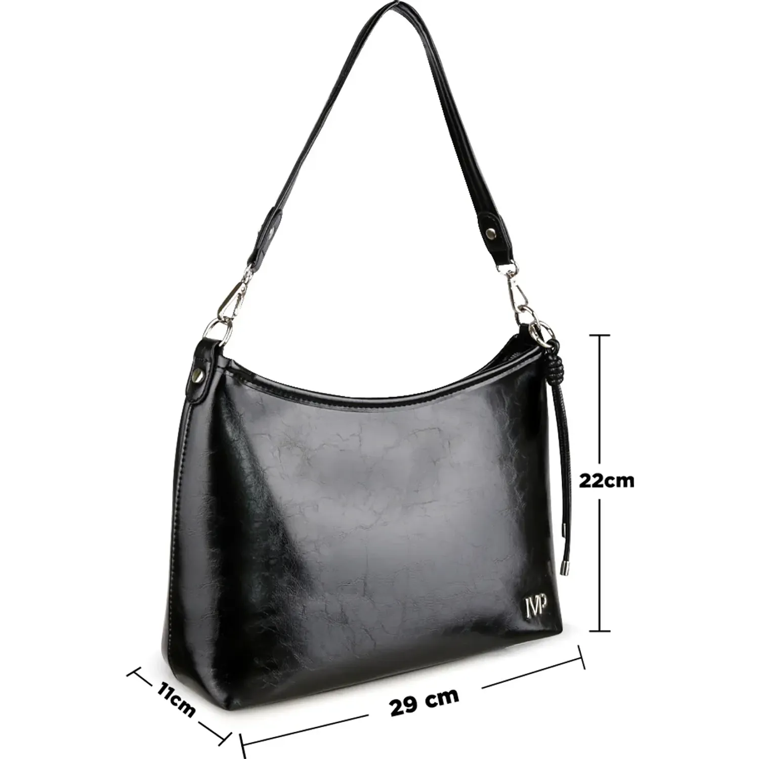 Cartera Impuls Urbano Mujer Amarita67 color negro | Platanitos