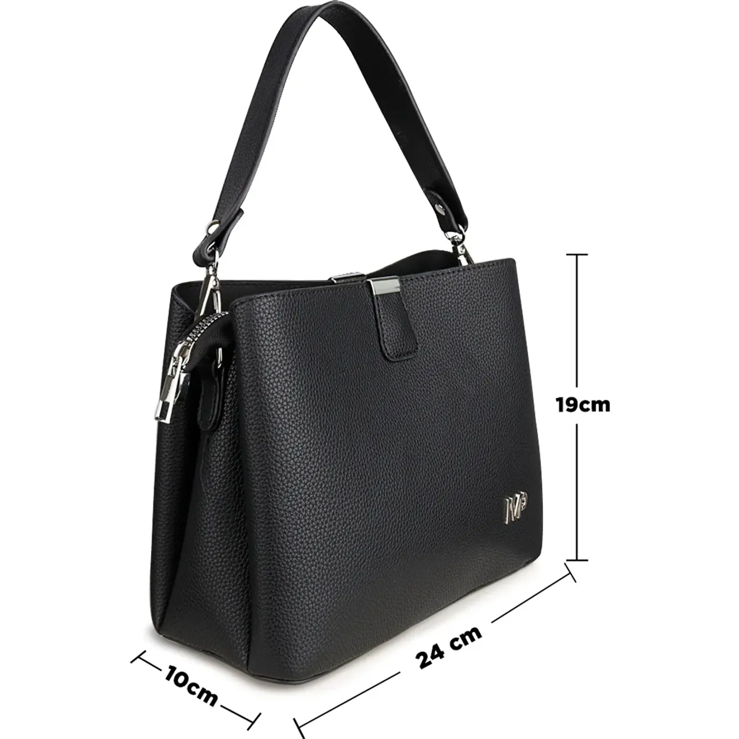 Impuls Cartera Impuls Urbano Mujer Amarita68 color negro | Platanitos