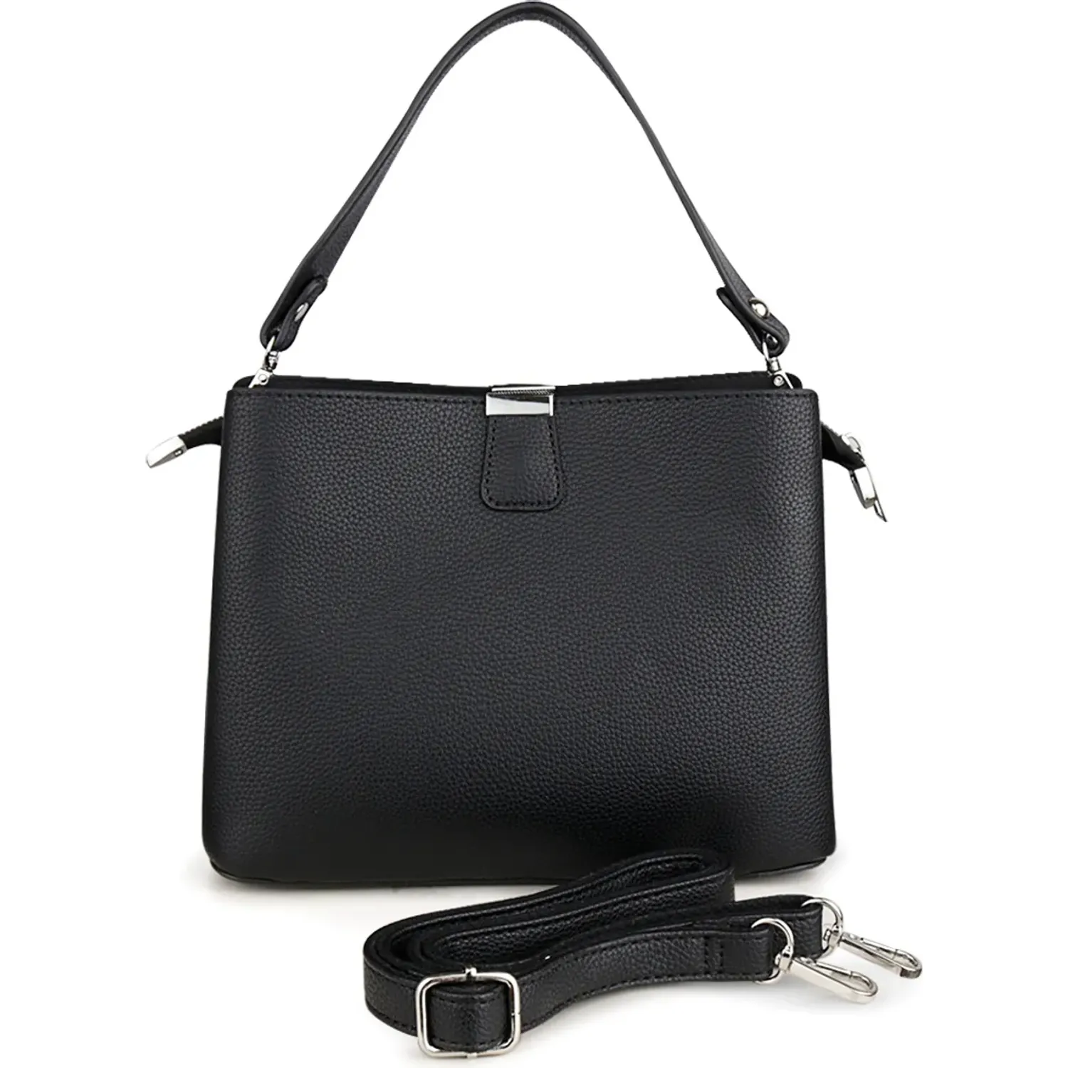 Impuls Cartera Impuls Urbano Mujer Amarita68 color negro | Platanitos