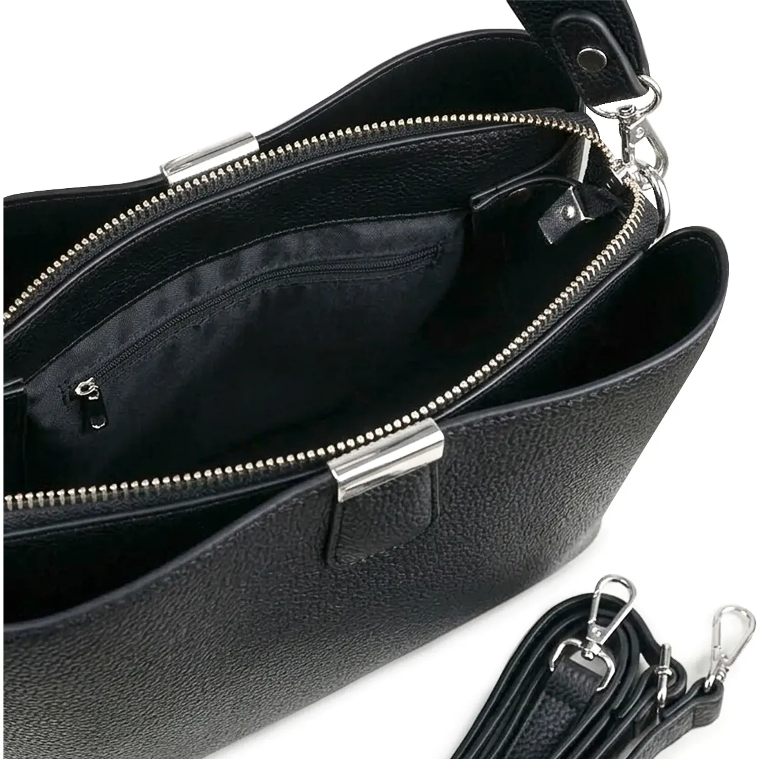 Impuls Cartera Impuls Urbano Mujer Amarita68 color negro | Platanitos