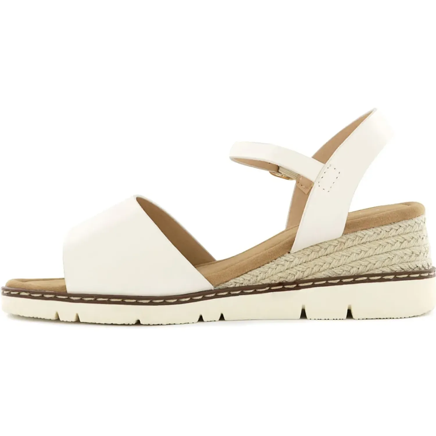 Sandalias Impuls Cuña Mujer Adaya16 color hielo | Platanitos