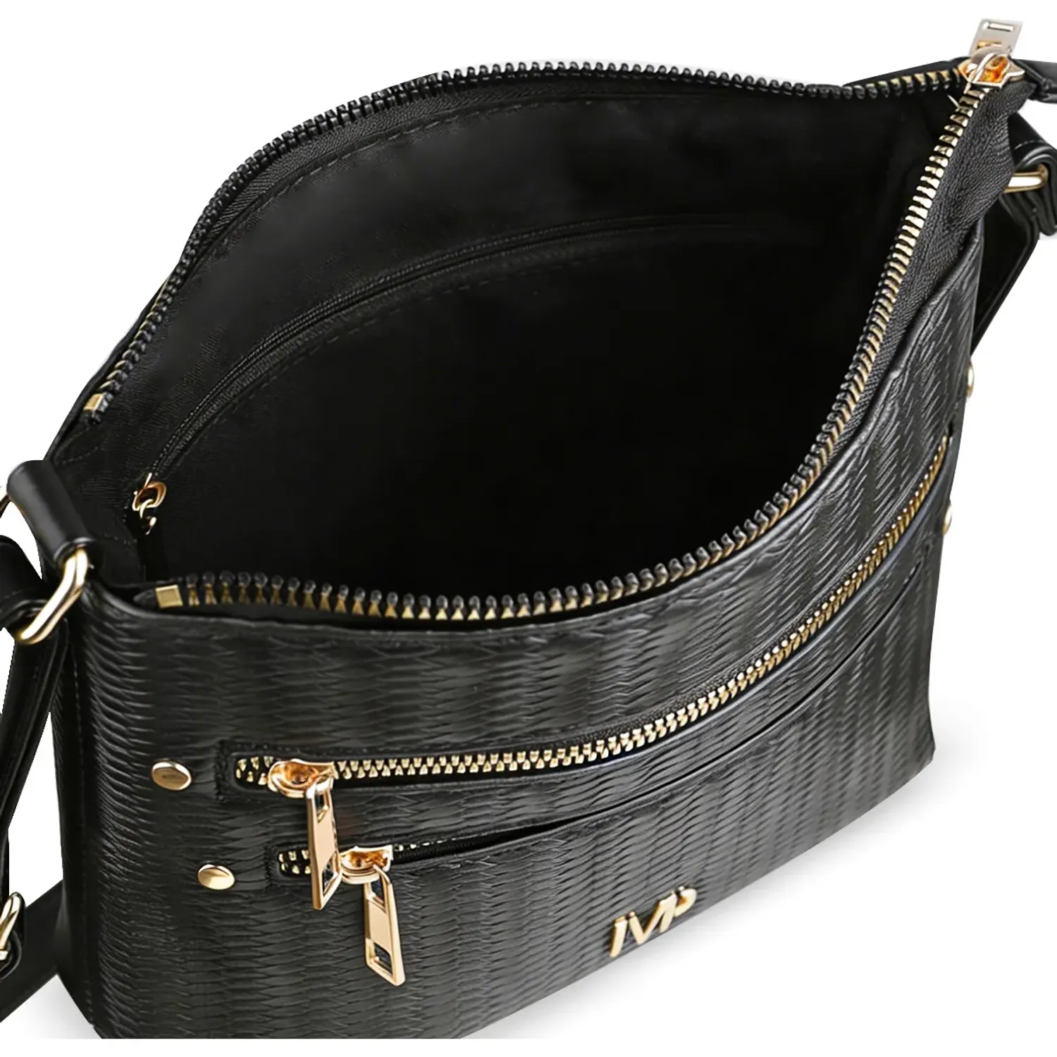 Cartera Impuls Urbano Mujer Amarita62 color negro | Platanitos