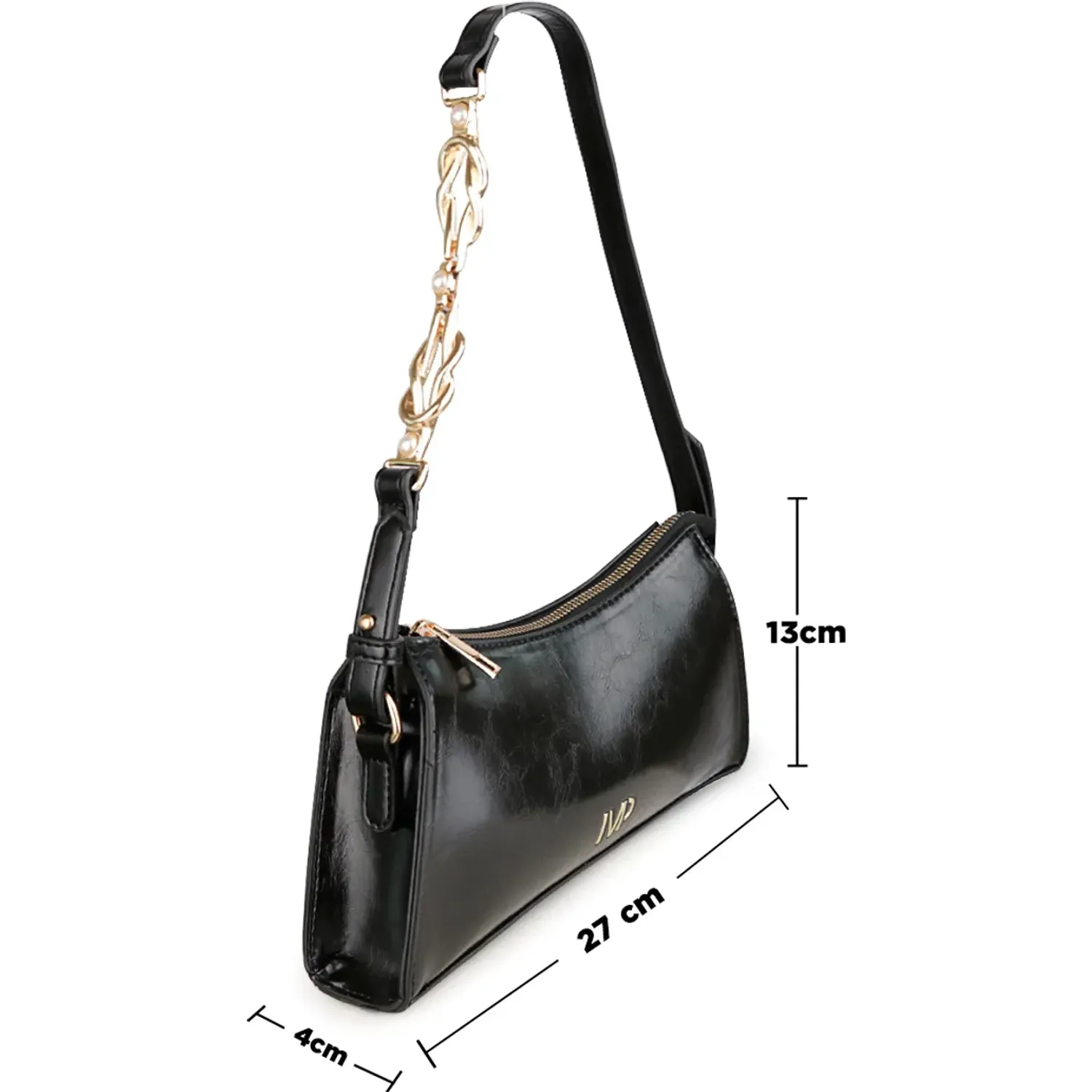 Cartera Impuls Urbano Mujer Amarita63 color negro | Platanitos