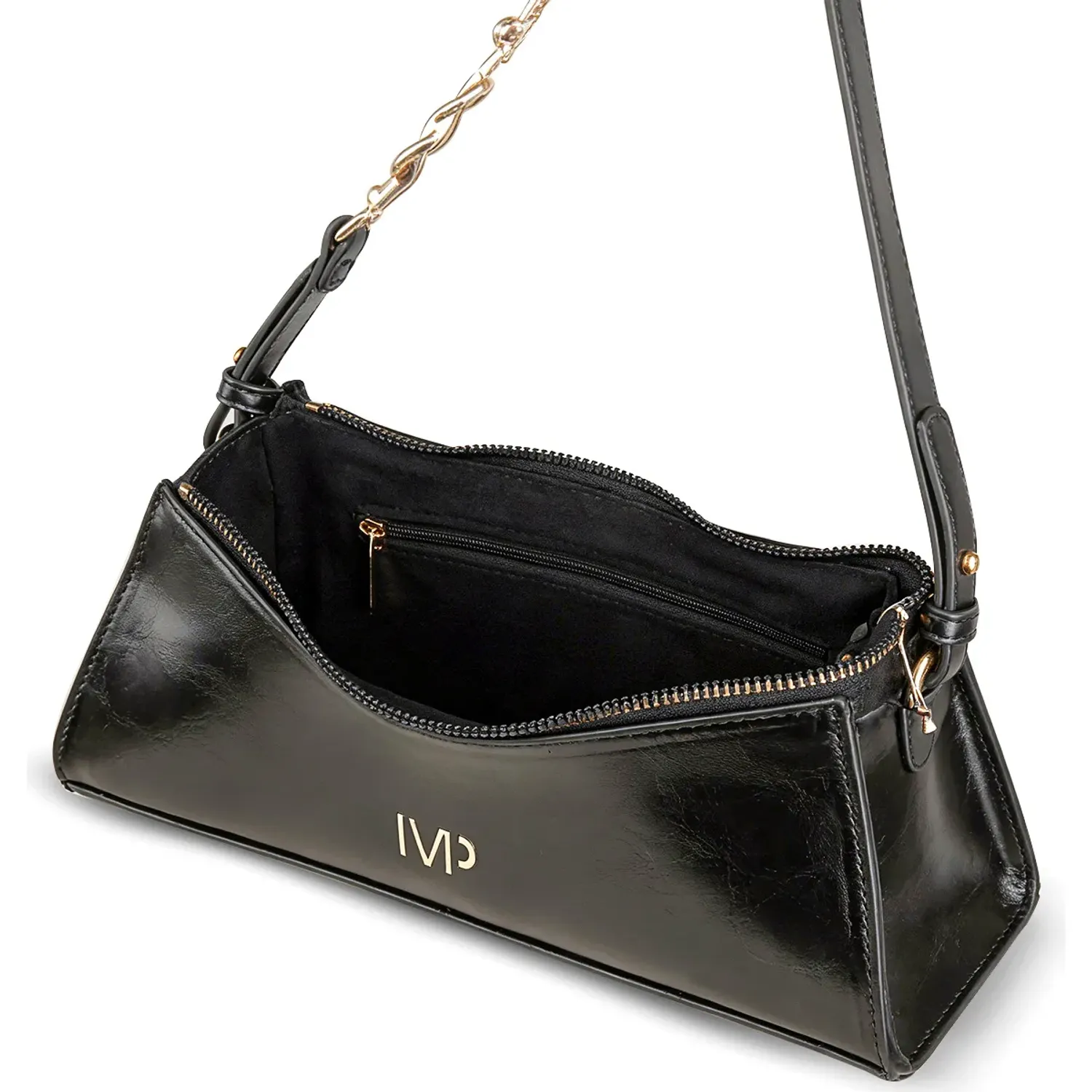 Cartera Impuls Urbano Mujer Amarita63 color negro | Platanitos