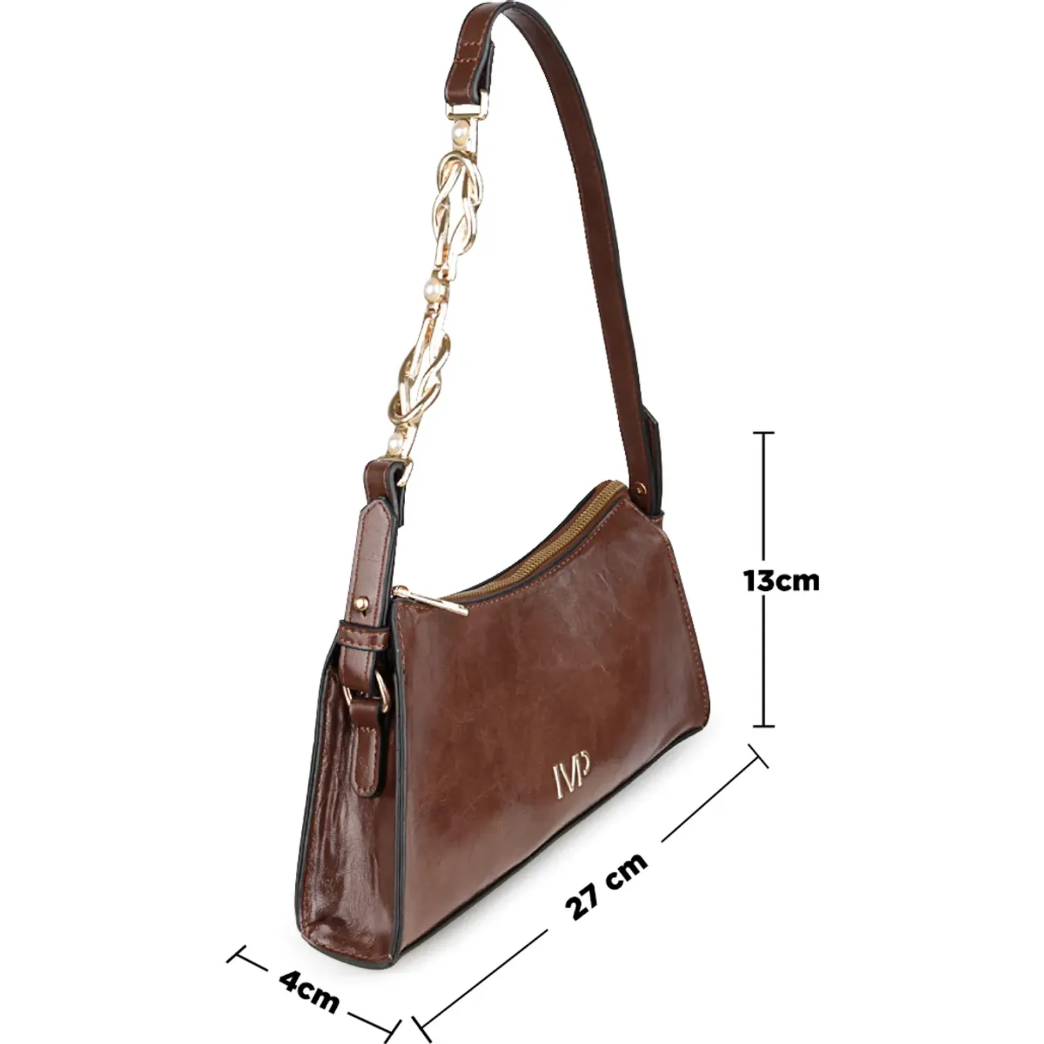 Impuls Cartera Impuls Urbano Mujer Amarita63 color chocolate | Platanitos