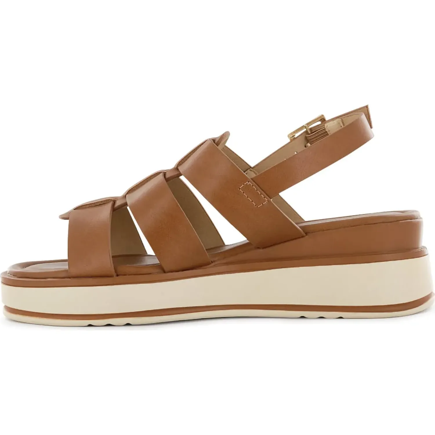 Sandalias Impuls Cuña Mujer Adaya11 color caramelo | Platanitos