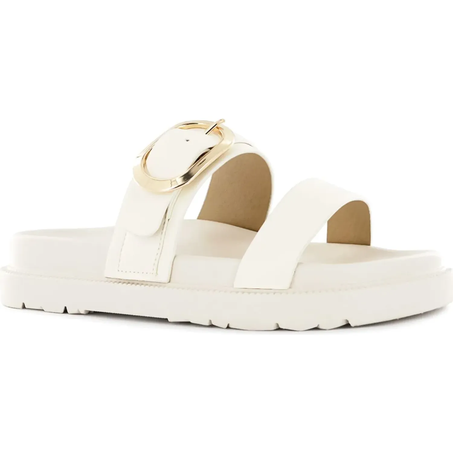 Impuls Sandalias Impuls Cuña Mujer Adaya01 color hielo | Platanitos