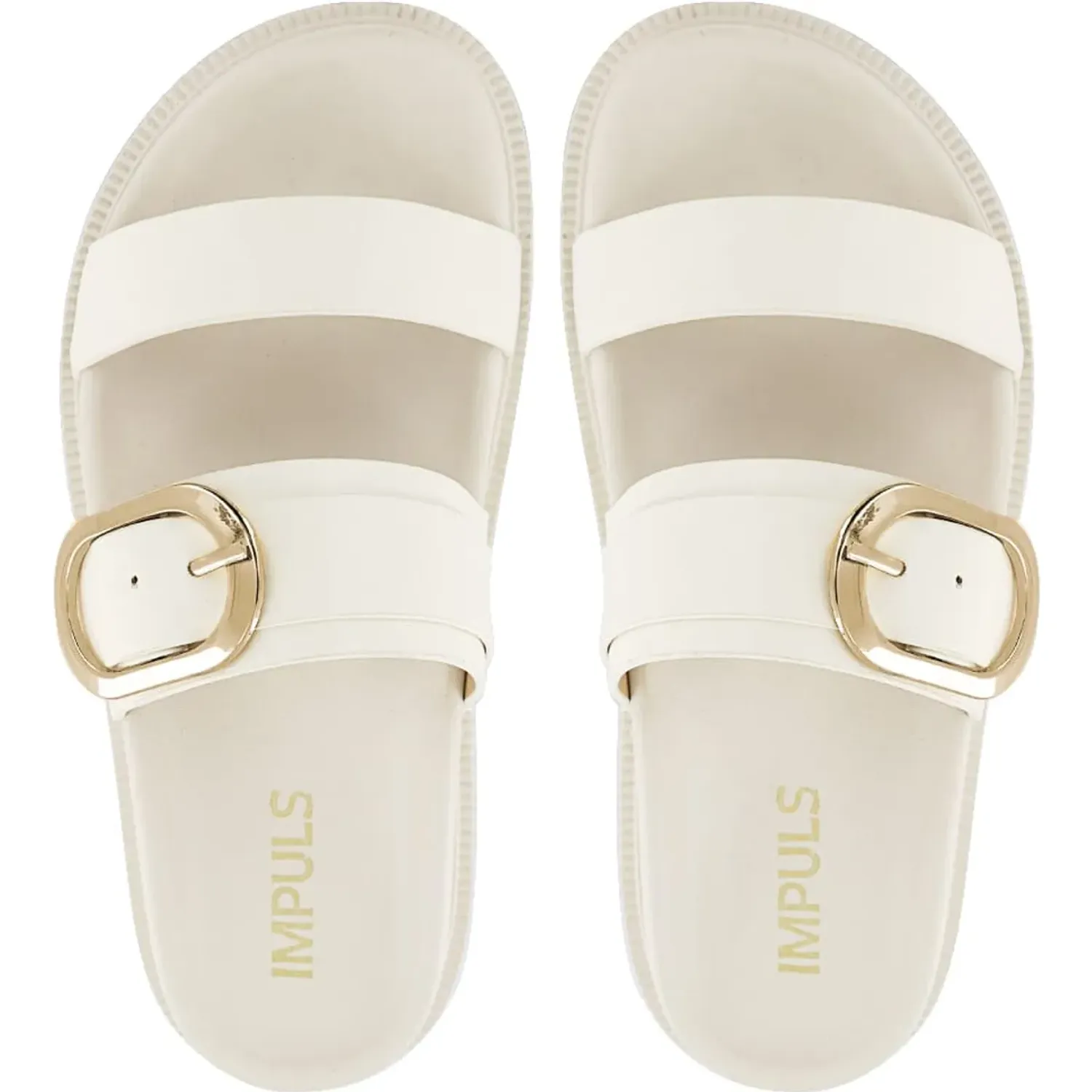 Impuls Sandalias Impuls Cuña Mujer Adaya01 color hielo | Platanitos