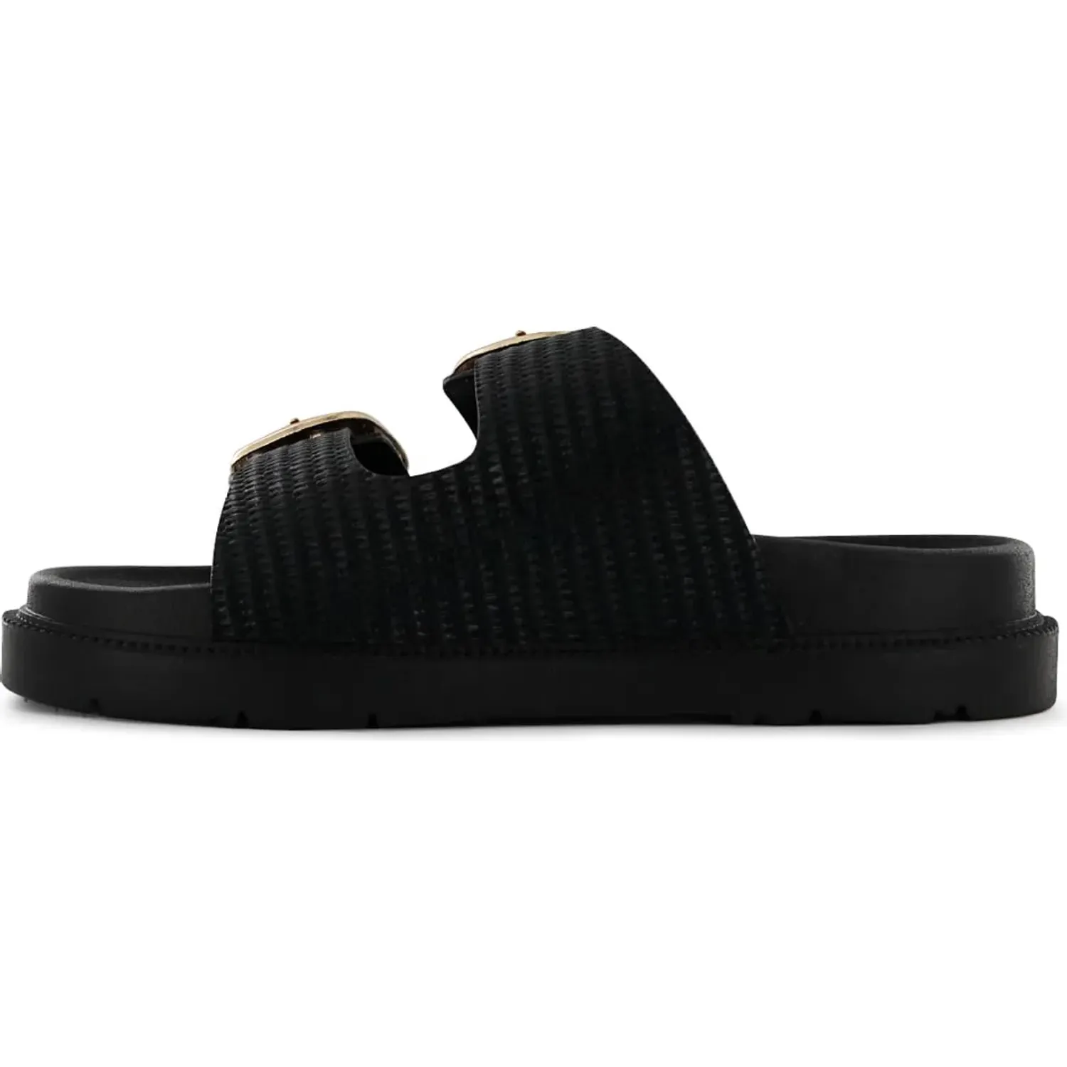 Sandalias Impuls Cuña Mujer Adaya02 color negro | Platanitos