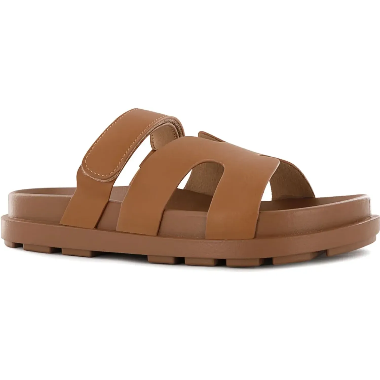 Sandalias Impuls Cuña Mujer Adaya05 color camel | Platanitos