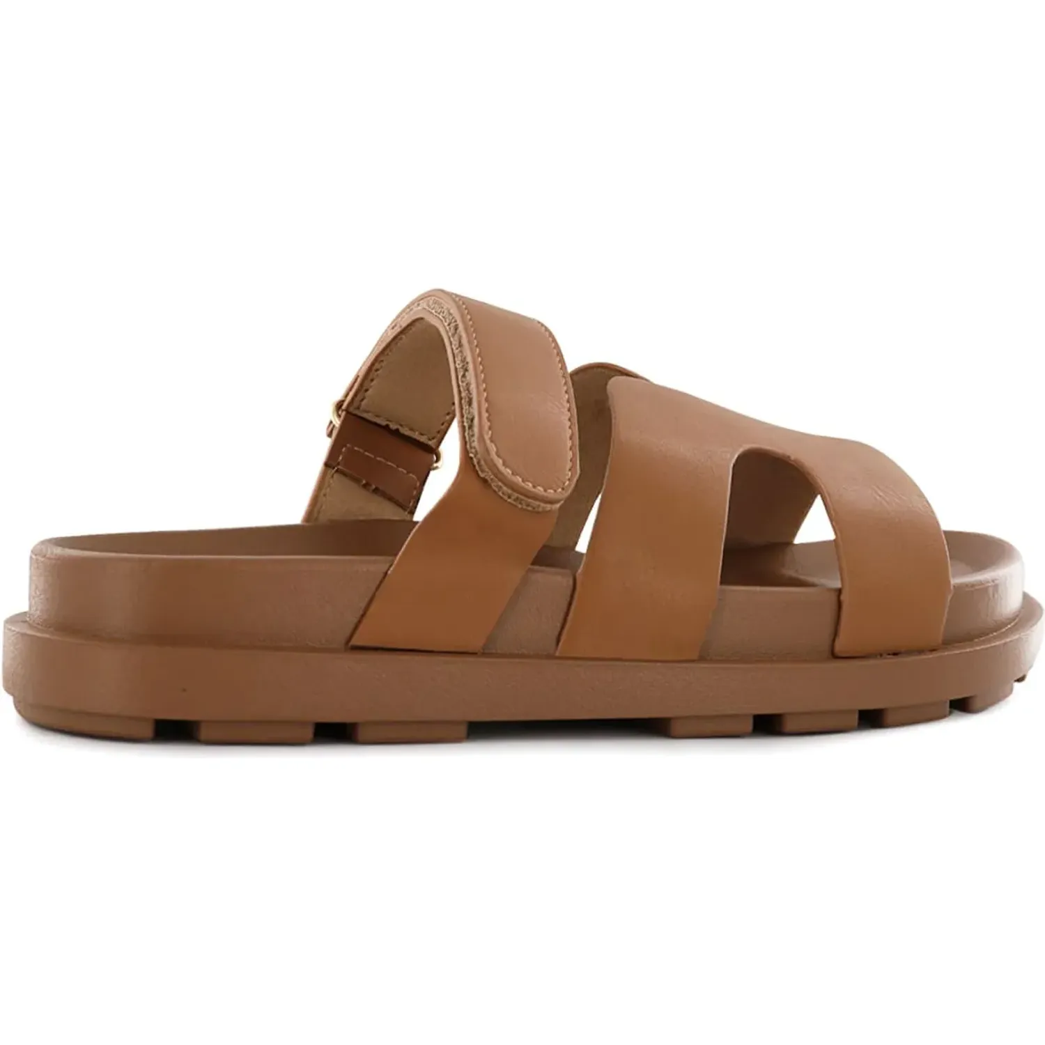 Sandalias Impuls Cuña Mujer Adaya05 color camel | Platanitos