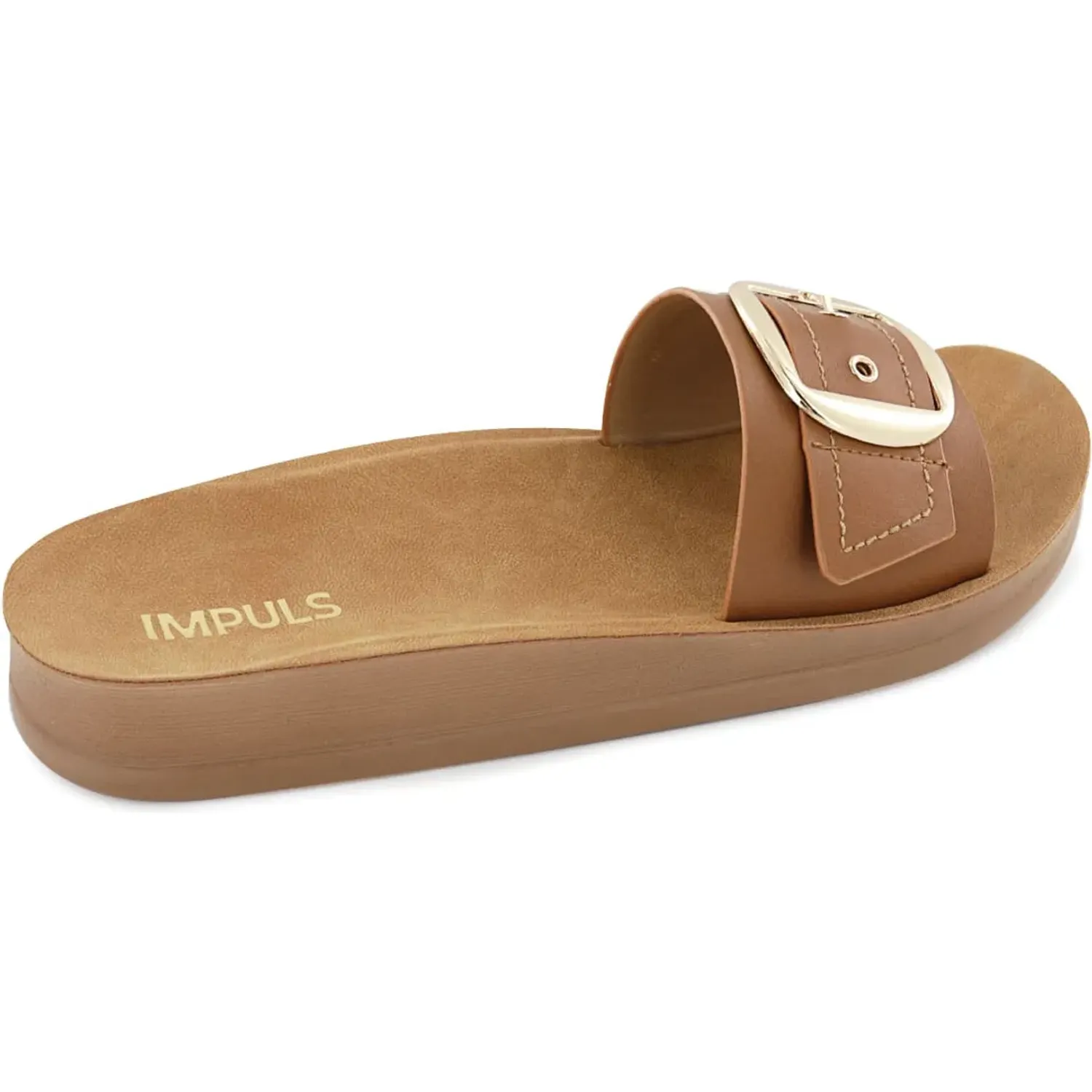 Sandalias Impuls Confort Mujer Barbara53 color caramelo | Platanitos