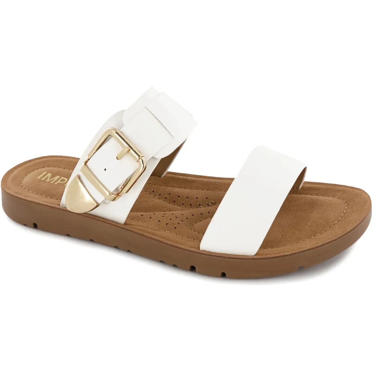 Sandalias Impuls Confort Mujer Barbara55 color blanco | Platanitos
