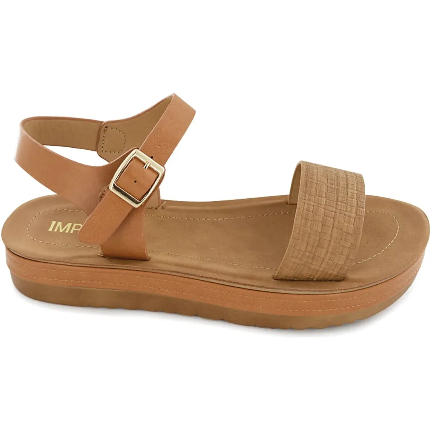 Sandalias Impuls Cuña Mujer Sarai03 color camel | Platanitos