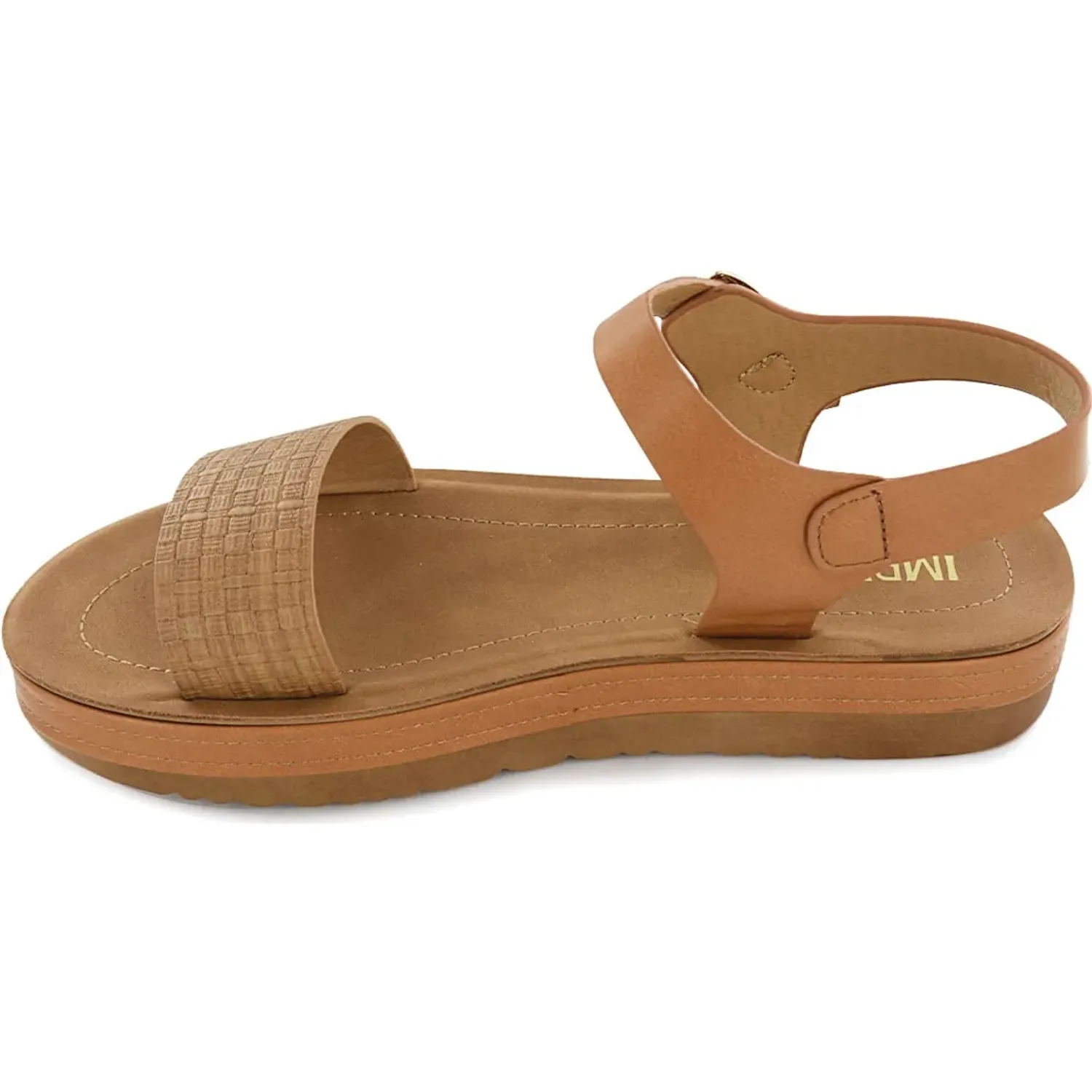 Sandalias Impuls Cuña Mujer Sarai03 color camel | Platanitos