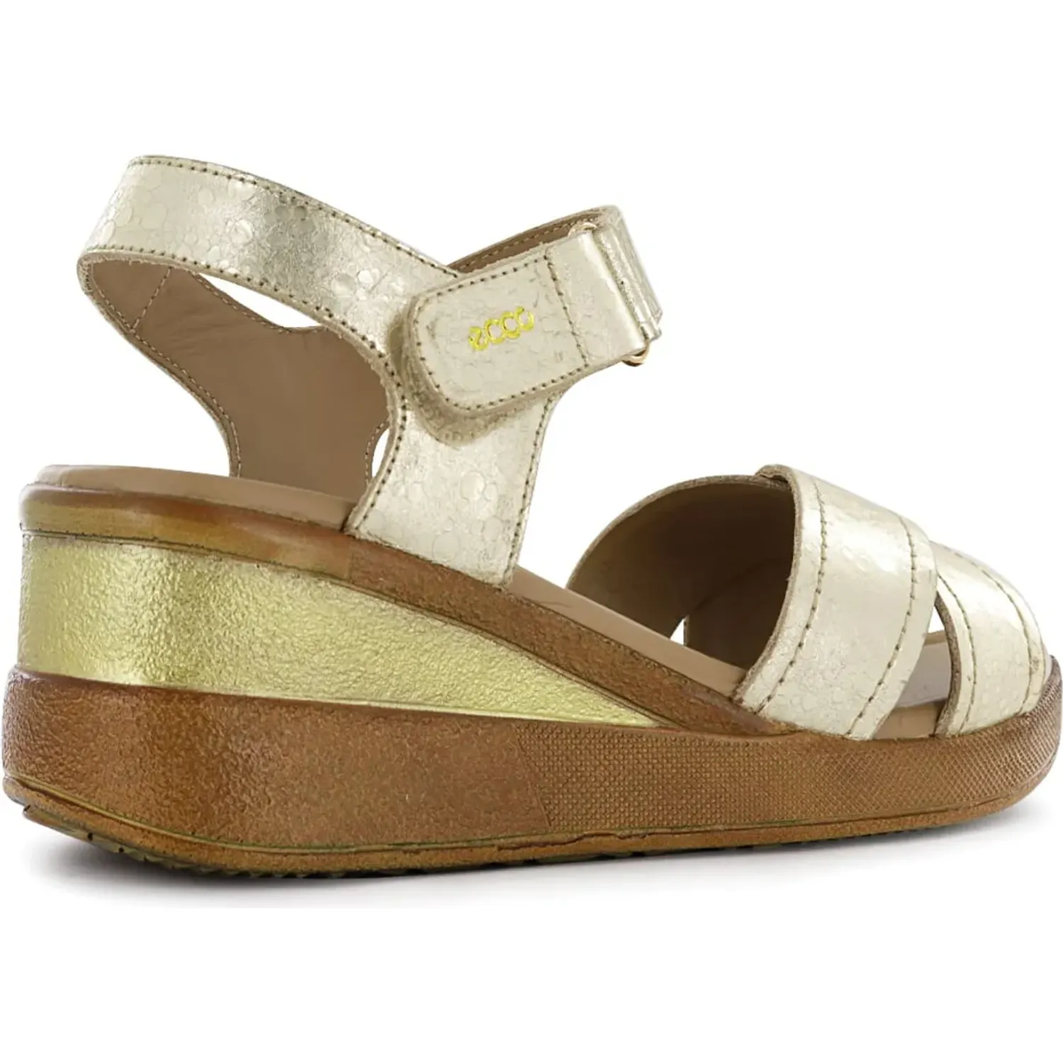 Ecco Sandalia Ecco Confort Mujer Winona14 color dorado | Platanitos