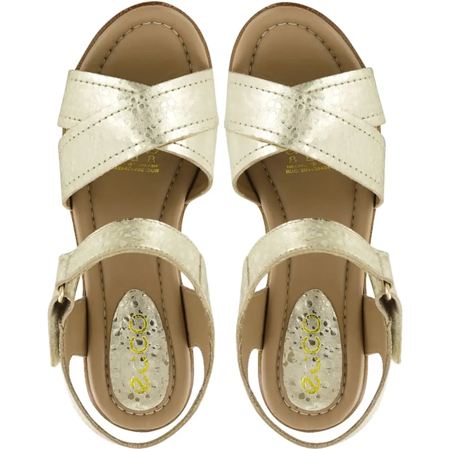 Ecco Sandalia Ecco Confort Mujer Winona14 color dorado | Platanitos