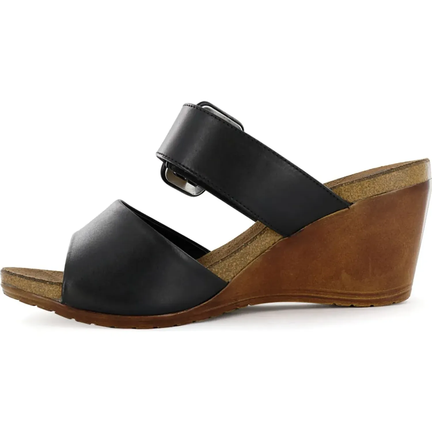 Sandalia Ecco Confort Mujer Sofi41 color negro | Platanitos