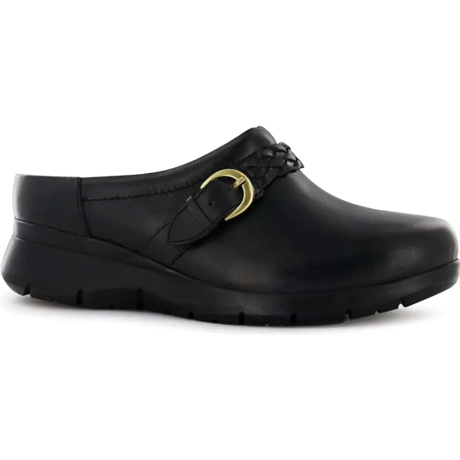 Ecco Zueco Ecco Confort Mujer Astor16 color negro | Platanitos