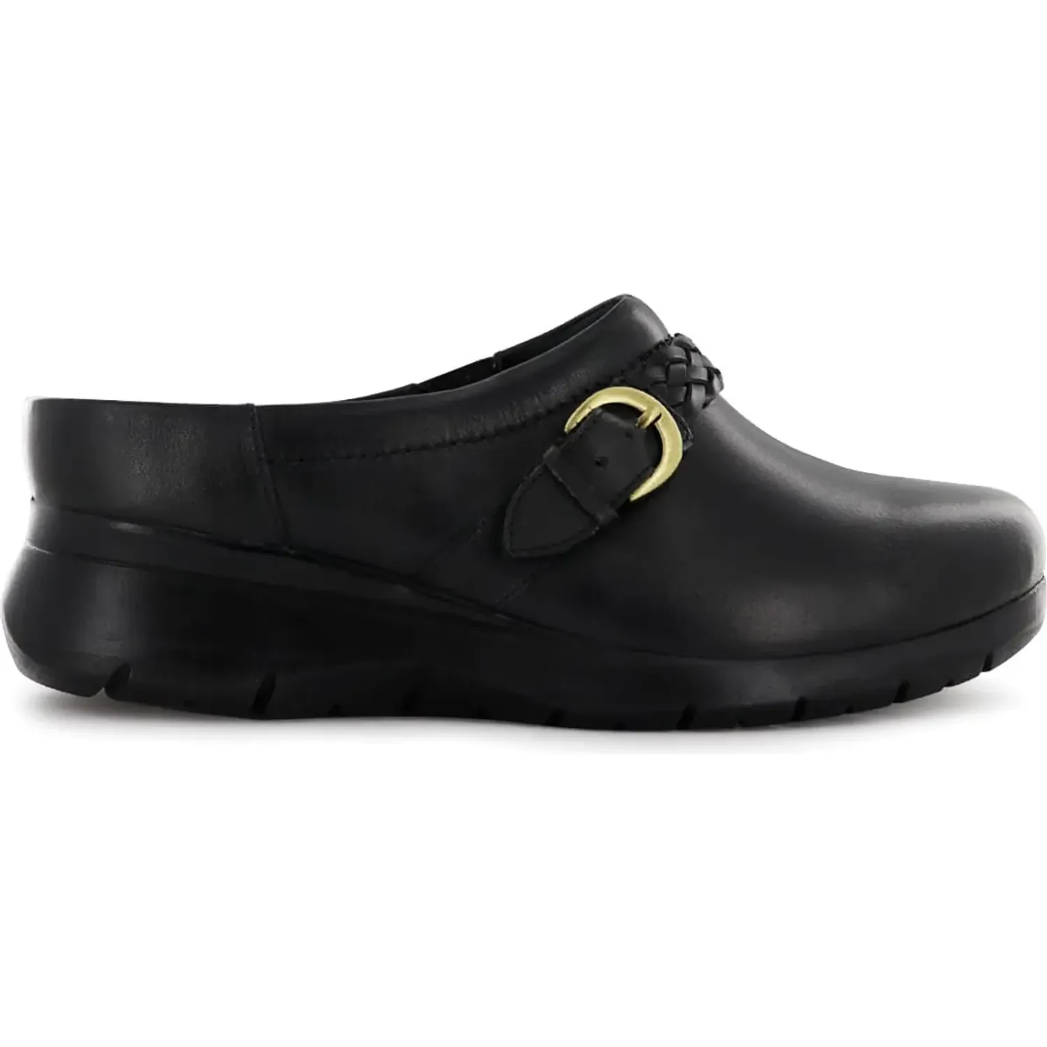 Ecco Zueco Ecco Confort Mujer Astor16 color negro | Platanitos