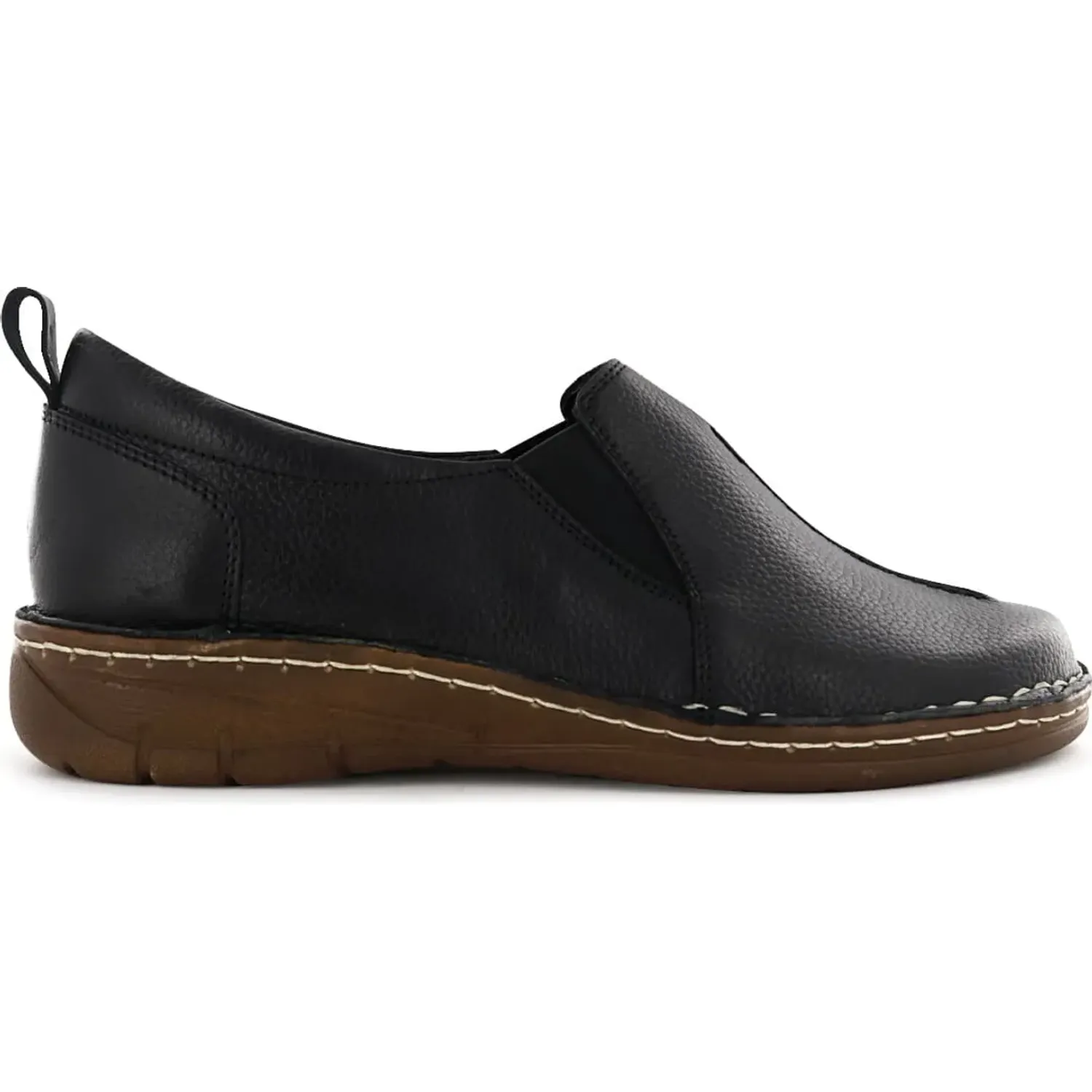 Ecco Slip Ecco On Confort Mujer Bonnie09 color negro | Platanitos