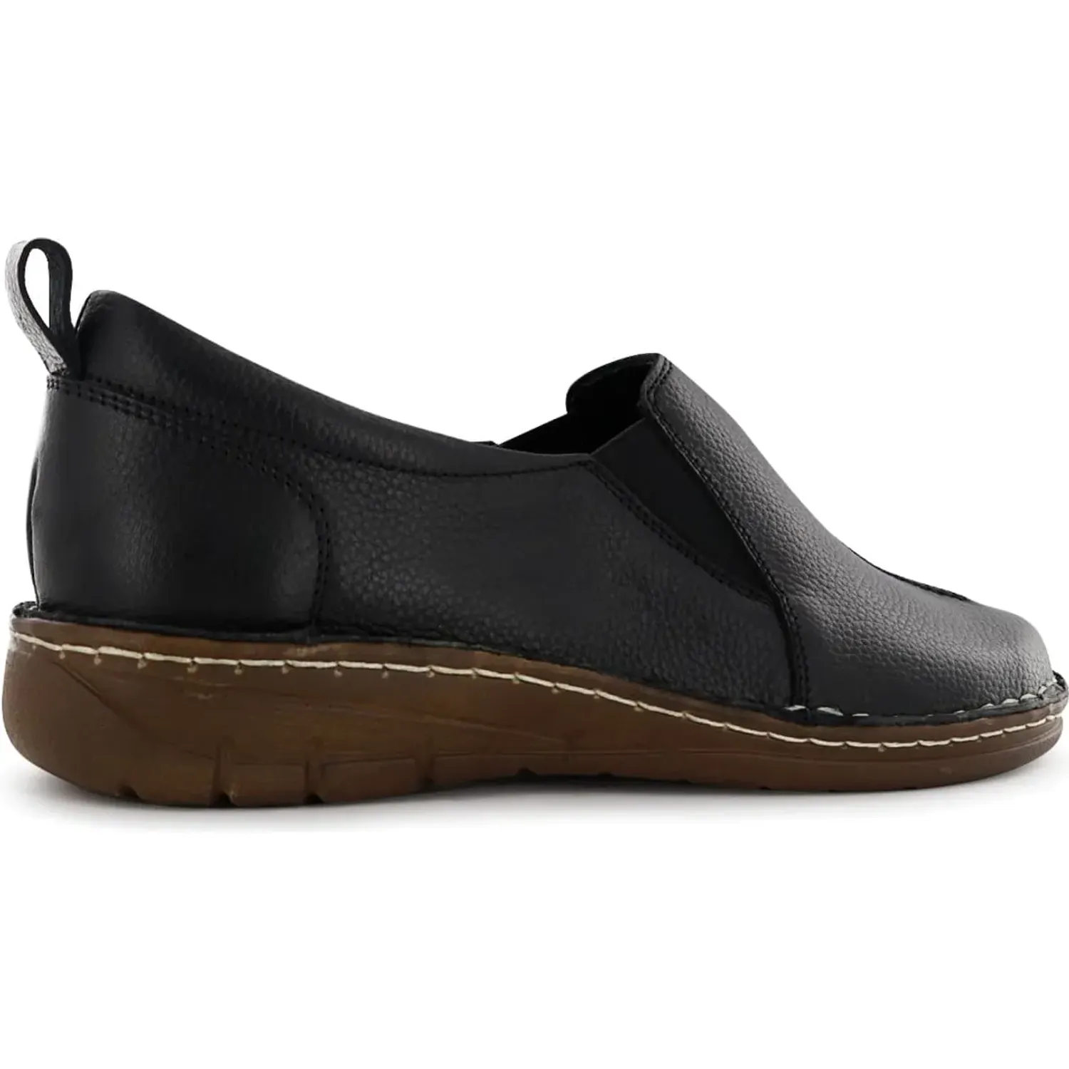 Ecco Slip Ecco On Confort Mujer Bonnie09 color negro | Platanitos