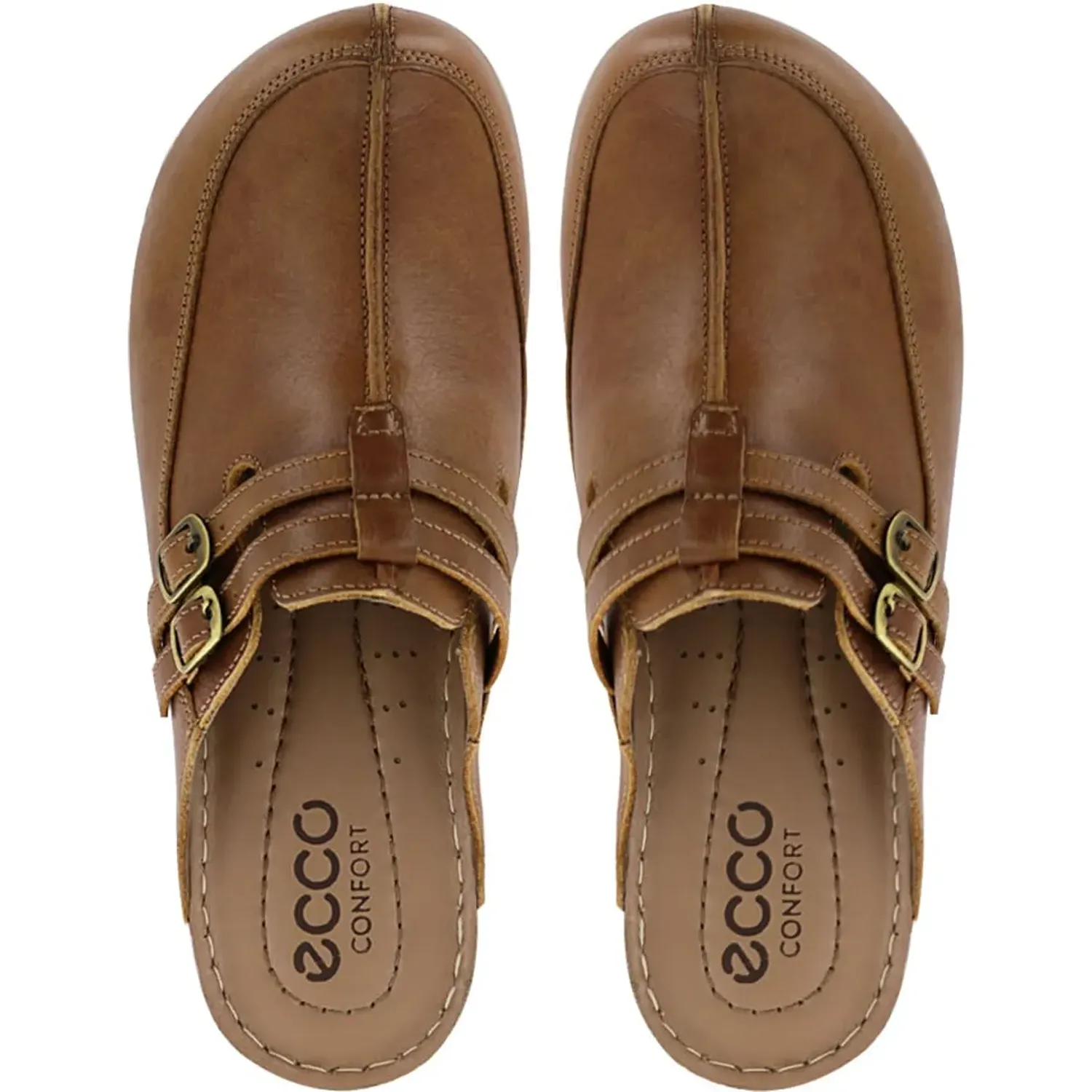 Ecco Zueco Ecco Confort Mujer Mayra36 color caramelo | Platanitos