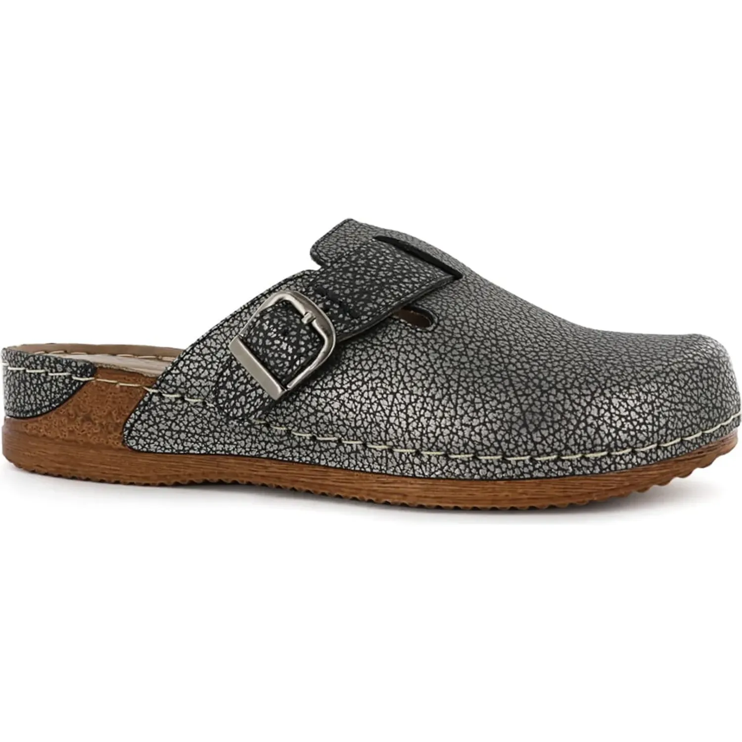 Ecco Zueco Ecco Confort Mujer Patty29 color negro | Platanitos