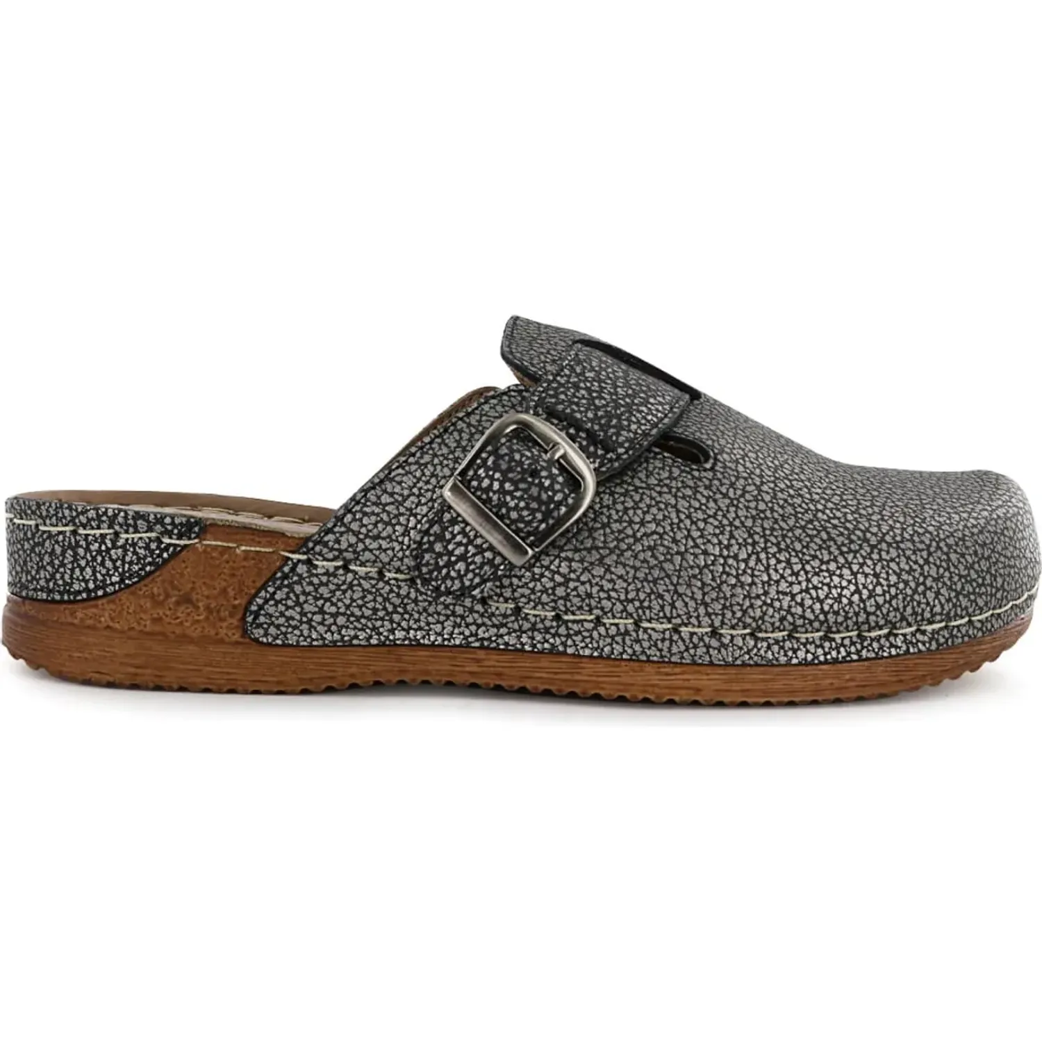Ecco Zueco Ecco Confort Mujer Patty29 color negro | Platanitos