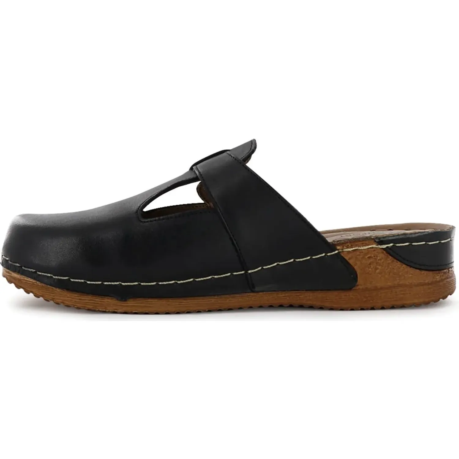 Ecco Zueco Ecco Confort Mujer Patty37 color negro | Platanitos