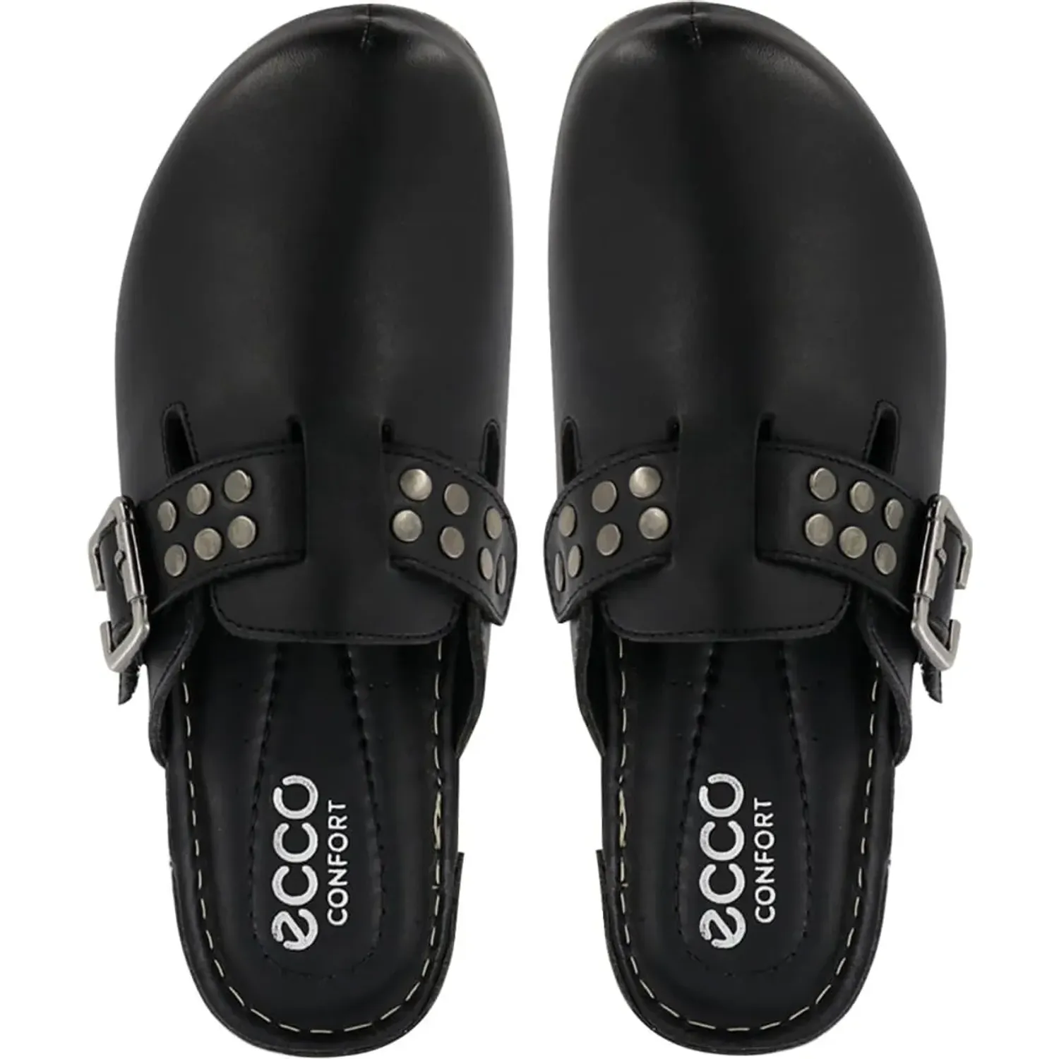 Ecco Zueco Ecco Confort Mujer Patty38 color negro | Platanitos