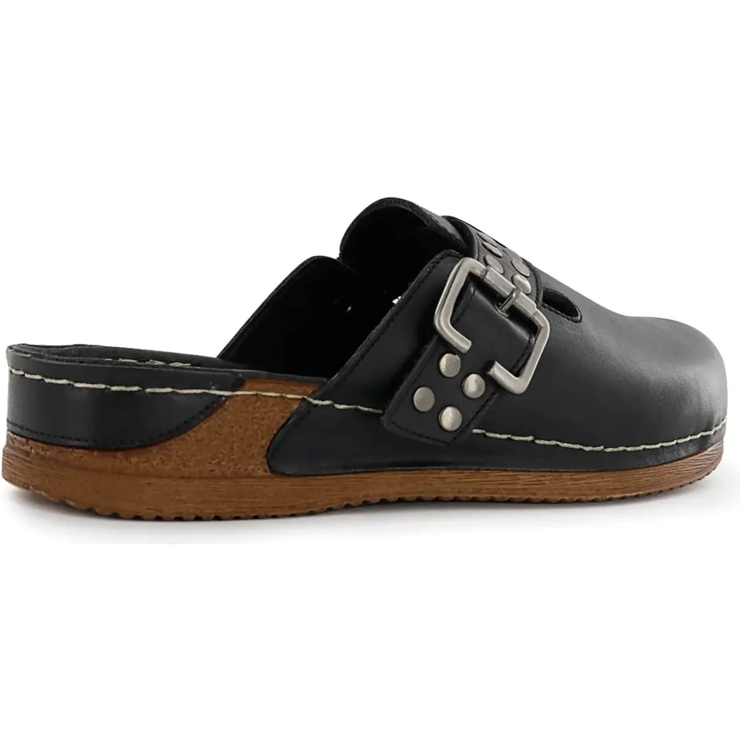 Ecco Zueco Ecco Confort Mujer Patty38 color negro | Platanitos