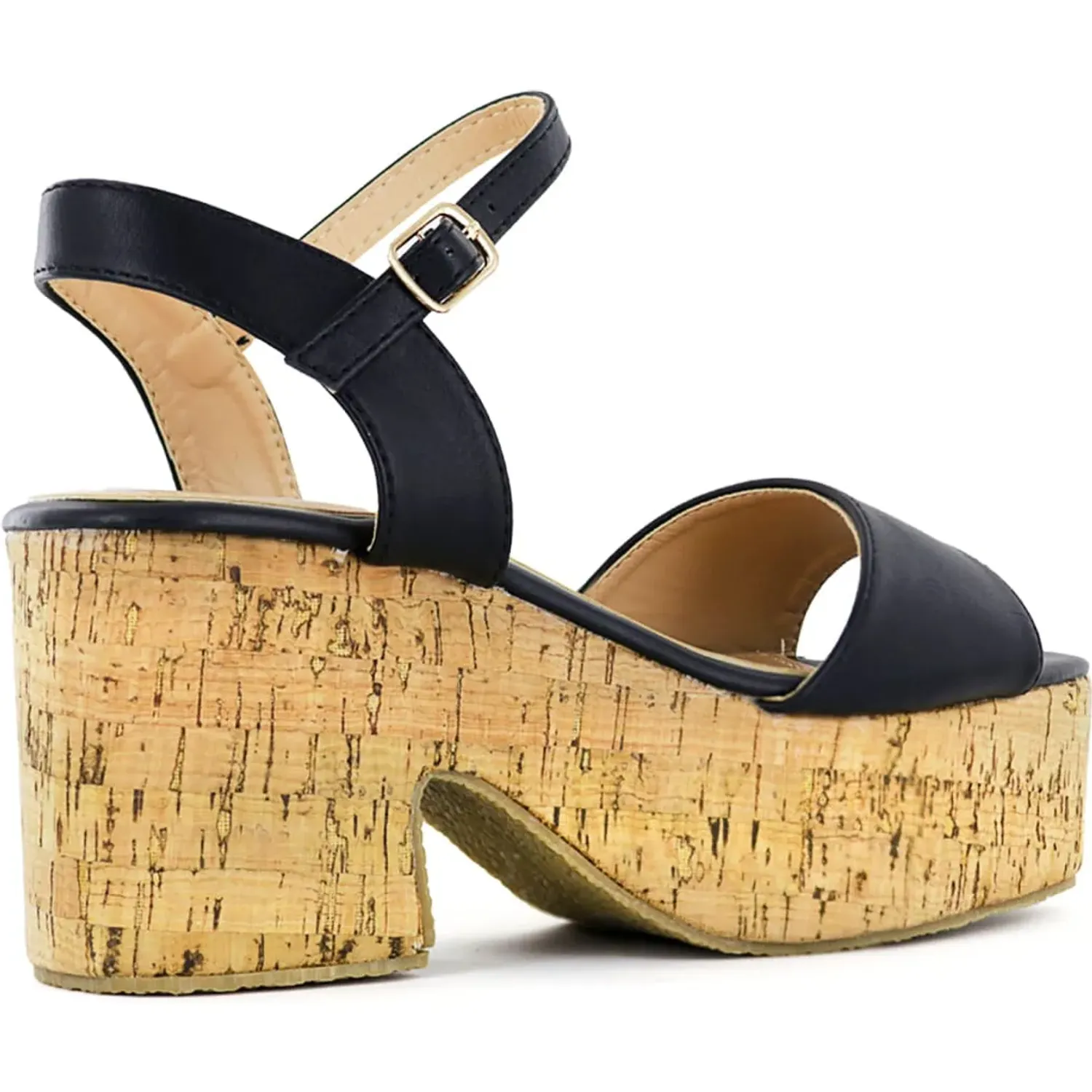 Sandalia Impuls Mujer Miley02 color negro | Platanitos
