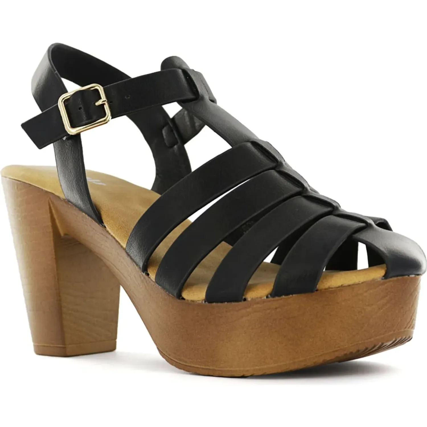 Sandalia Impuls Mujer Natasha05 color negro | Platanitos